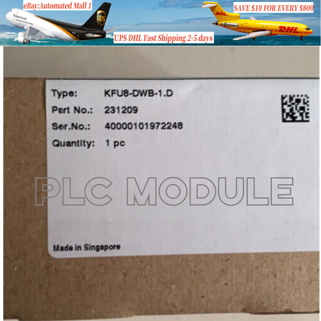1PCS Pepperl+Fuchs KFU8-DWB-1.D signal isolator safety barrier UPS Shipping