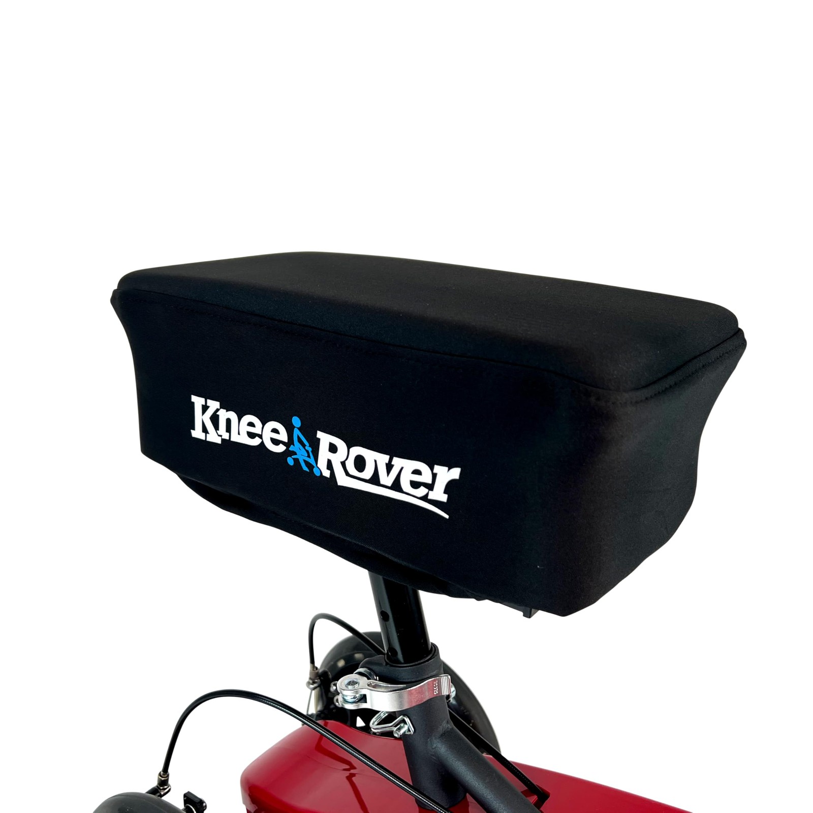 KneeRover Memory Pad Knee Scooter Cover Cushion - 13” x 7” x 4”, Black