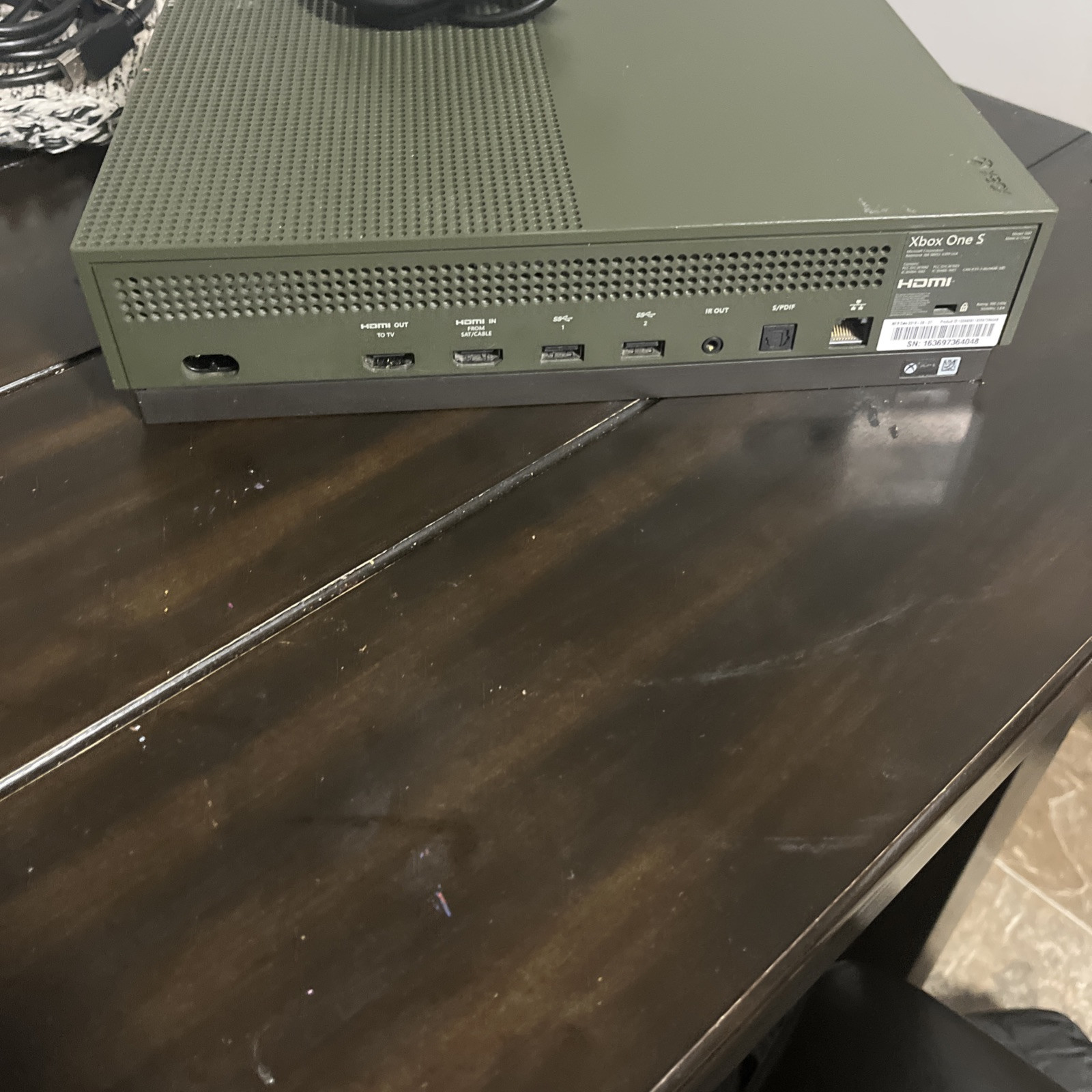 Xbox One S With Controller(and Power Cord Ofc)