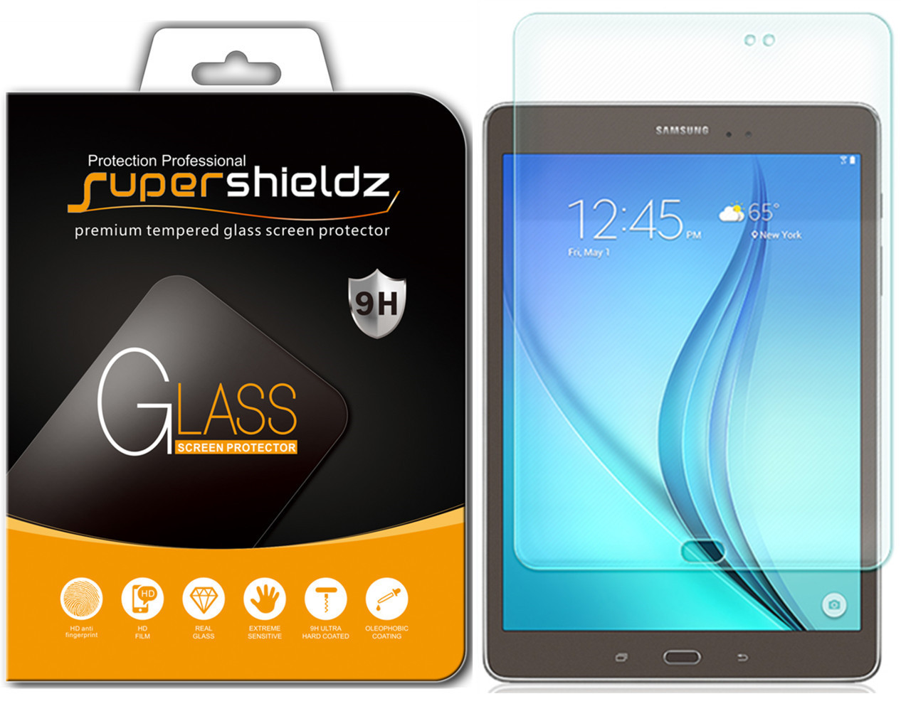 Supershieldz Tempered Glass Screen Protector for Samsung Galaxy Tab A 8.0 T350