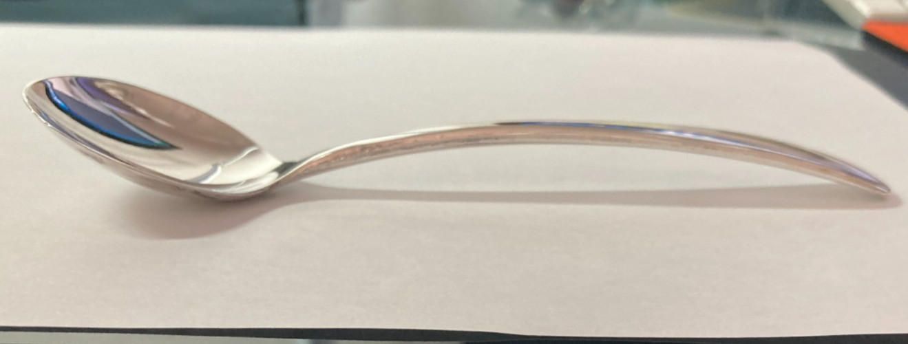 Vintage Silverplated 6" Soup Spoon Italy