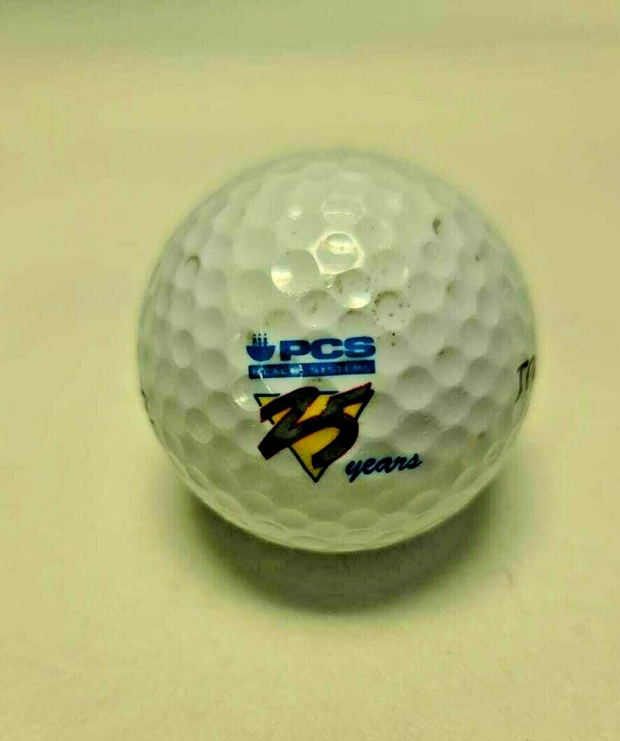 PCS Health Systems "25 Years" Logo Golf Ball (Top Flite Tour) ~ AAA
