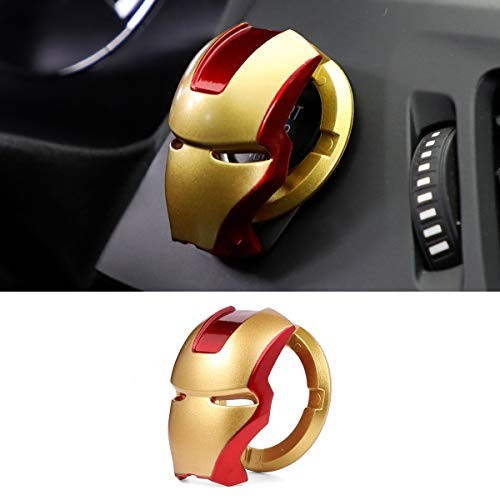 Car Engine Start Button Cover ABS Car Ignition Switch Decorative Cover, Mark3