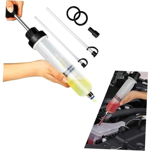 Car Power Steering Fluid Extractor, 200 CC Car Fluid Extractor Pump, Brake