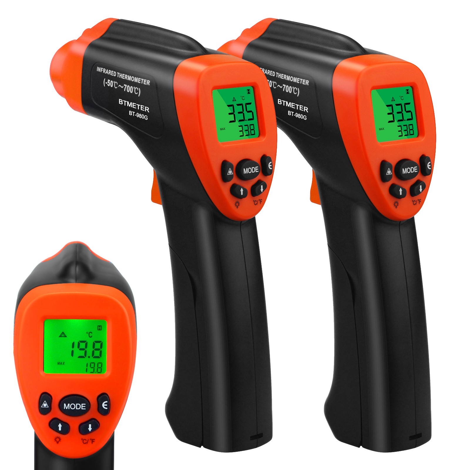 Digital Infrared Thermometer Temperature Gun Laser IR Cooking -58°F to 1292°F US