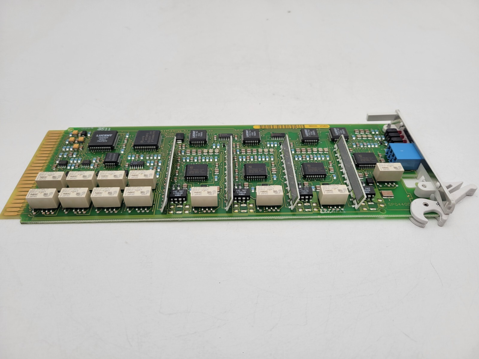 Lucent SLC-2000 SPQ440C Telecommunication Card Busy Circuit Board Assembly Rack