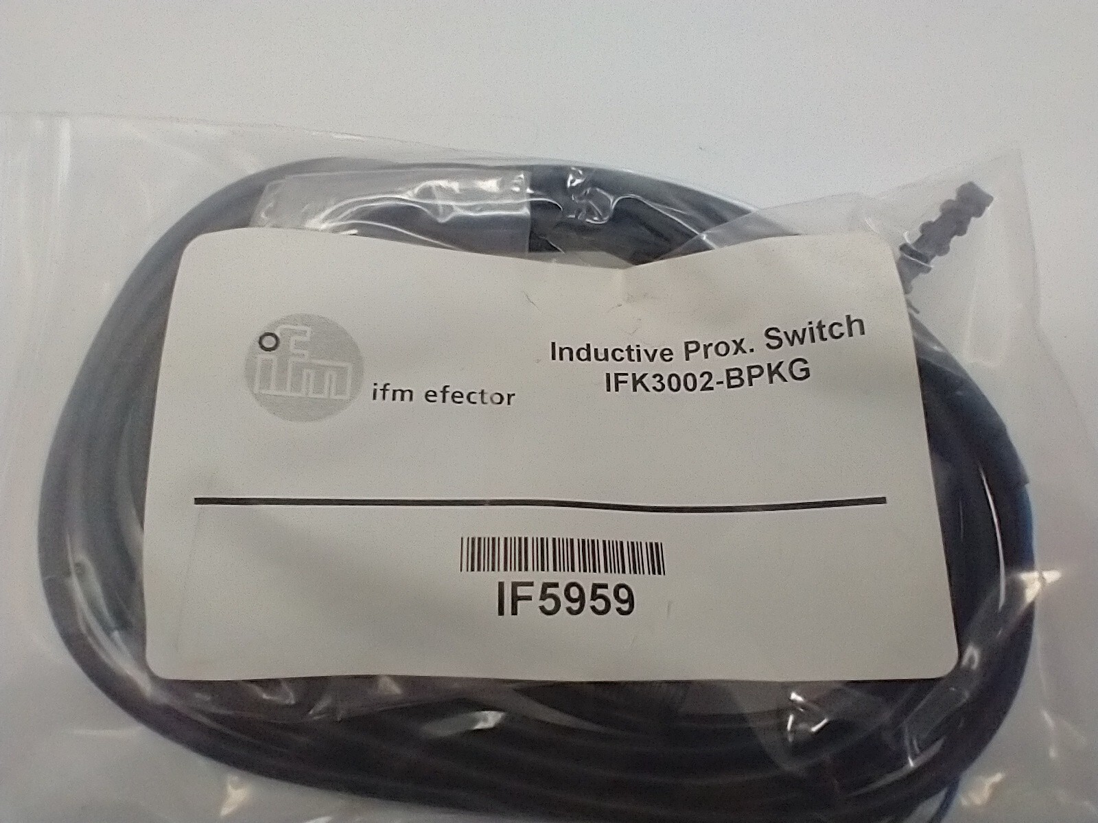 IFM EFECTOR IFK3002-BPKG PROXIMITY SWITCH IFK3002BPKG. IF5959. NEW