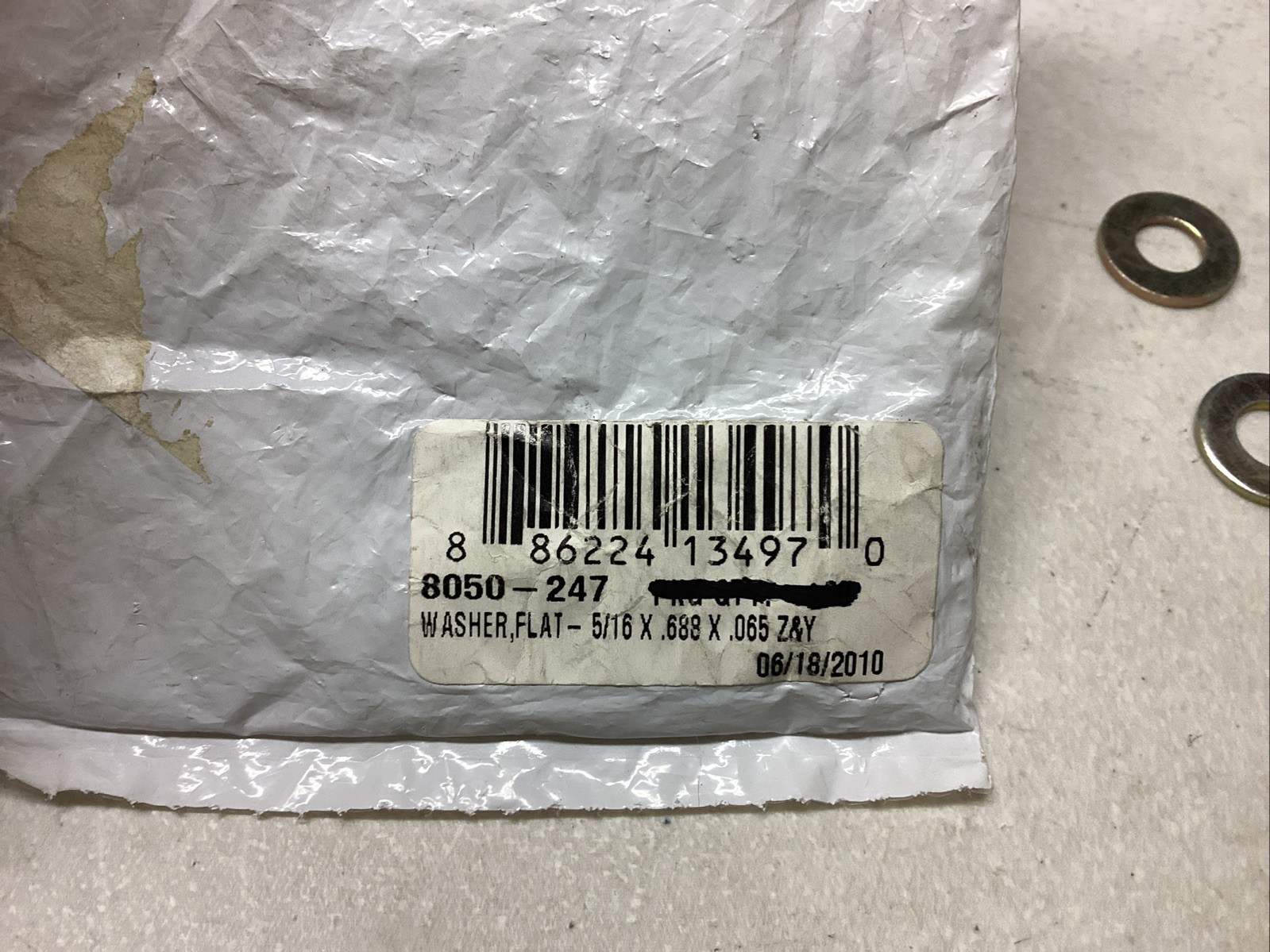 ARCTIC CAT WASHER 8050-247 QTY-5