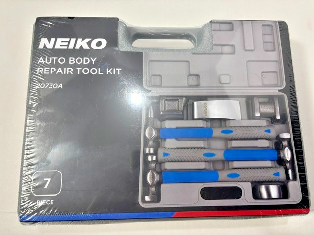 Neiko 7 Piece Auto Body Repair Tool Kit Drop Forge Carbon Steel FREE SHIP