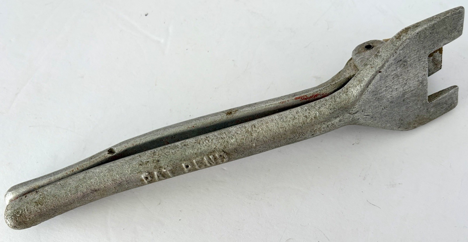 Vintage Tool P-B Glass Lifter Aluminum Patent Pending 10” Glassblowing