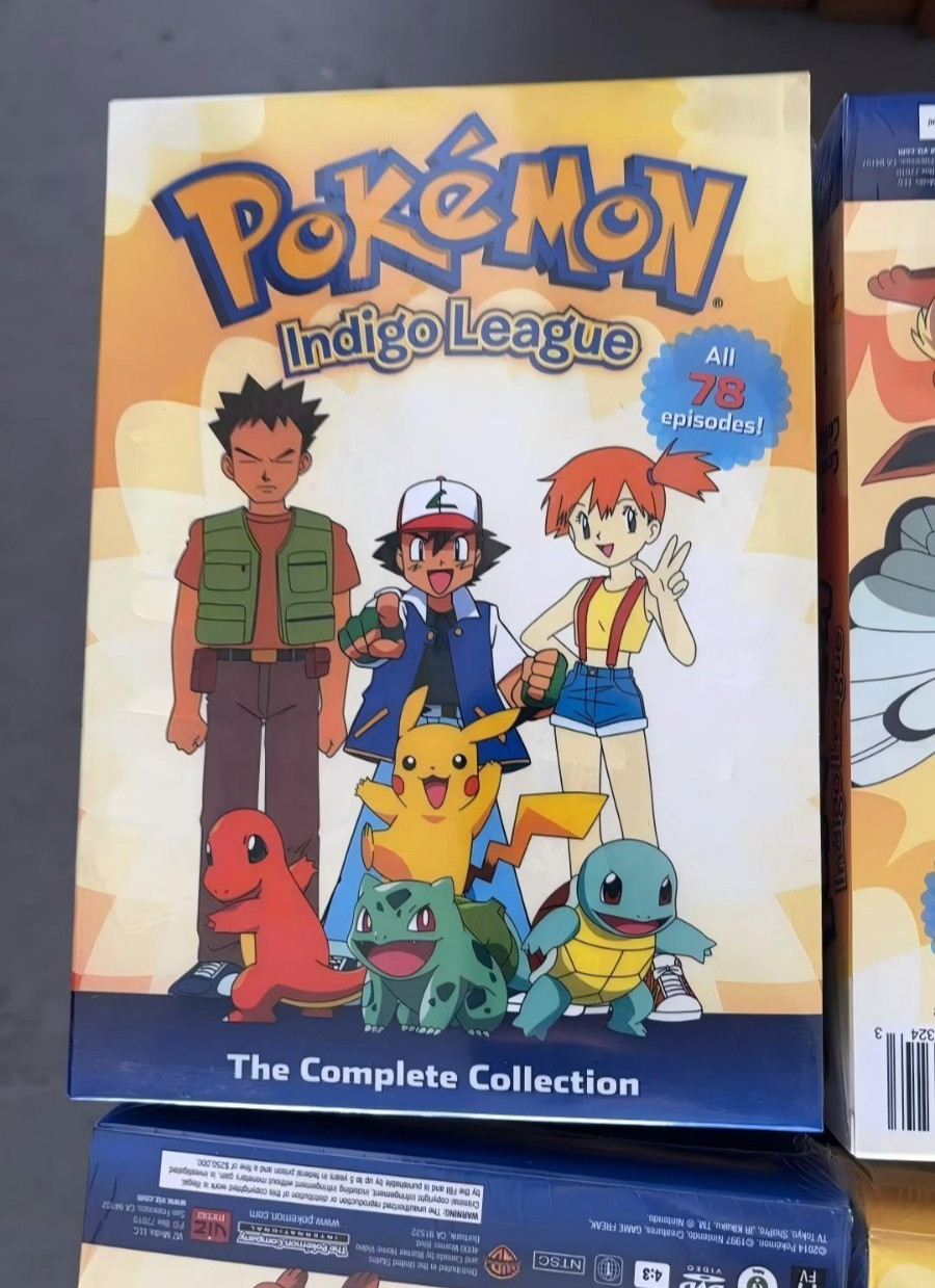 Pokemon Indigo League S1 DVD Box Set All 78 Episodes Region 1 Brand New Sealed