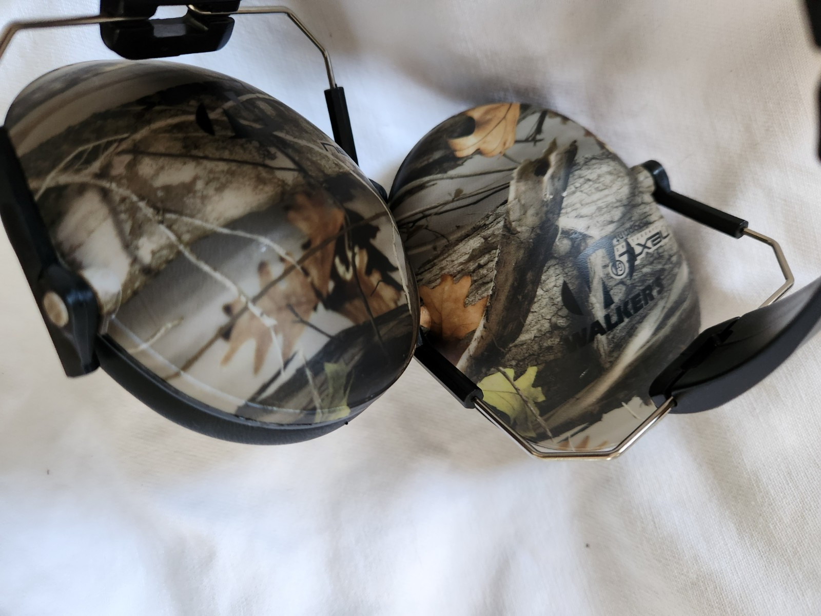 Walkers Pro Low Profile Lightweight Folding Earmuff 22 dB Mossy Oak
