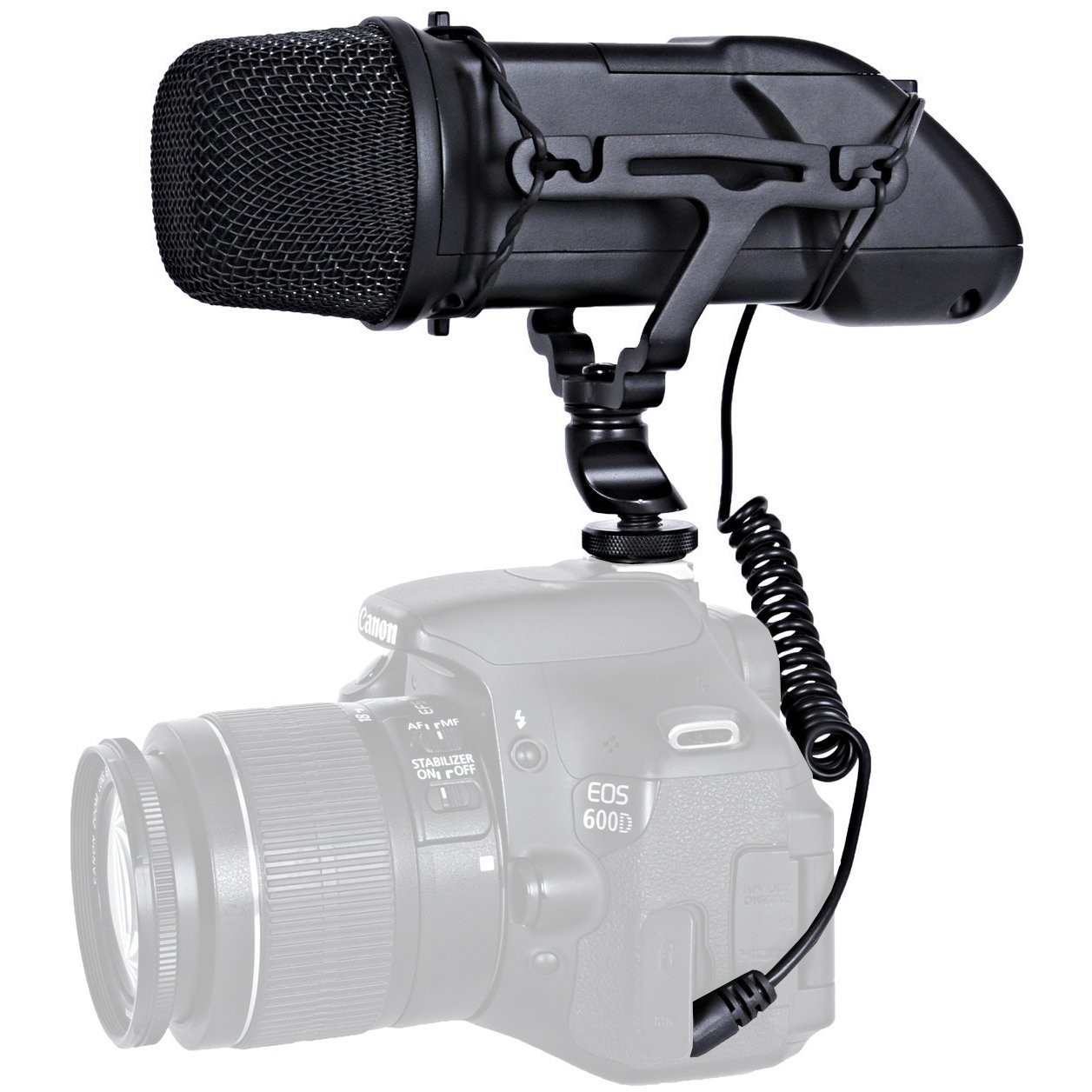 Movo VXR500 HD Professional Condenser XY Stereo Video Microphone for Sony, Ni...