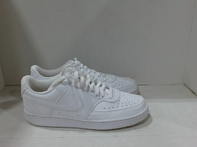 UsedVeryGood - Nike Mens Court Vision Next Nature, White/White-White, 10.5
