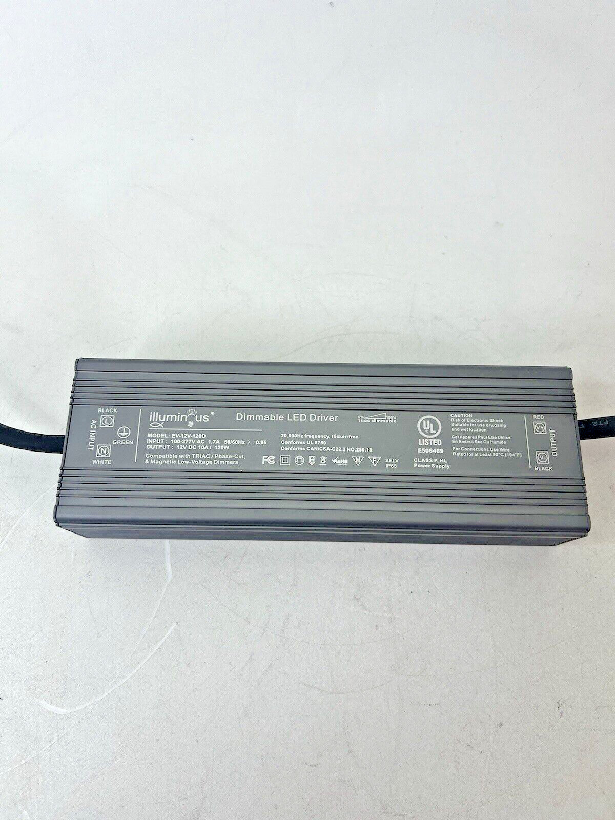 illuminous EV-12V-120D Dimmable LED Driver