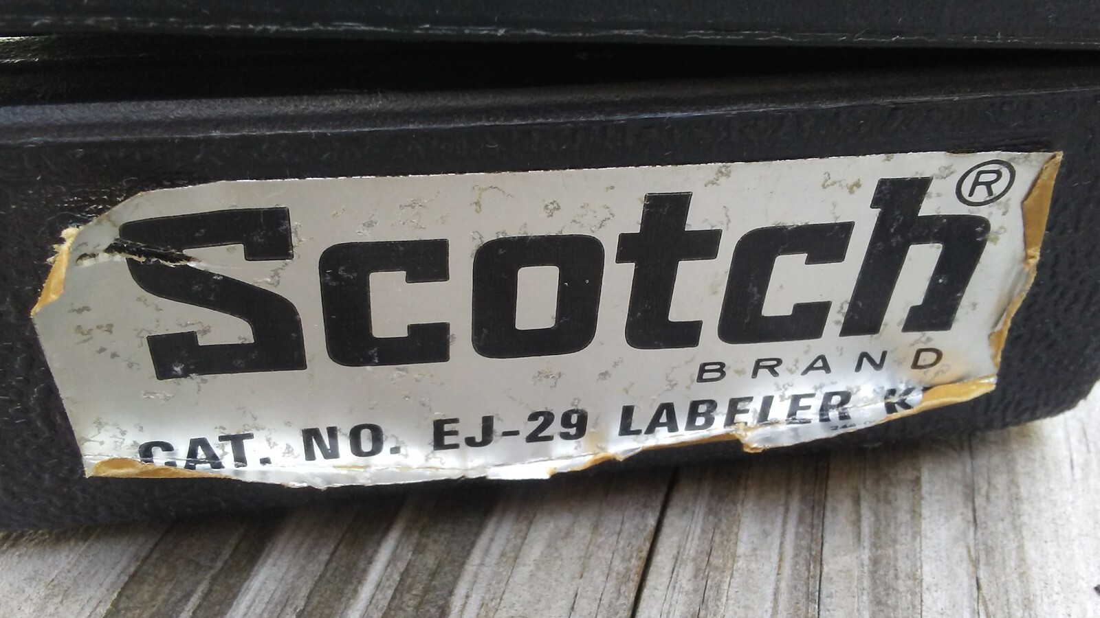 Scotch EJ-29 Vintage Labeler Kit with EJ-3 Label Maker