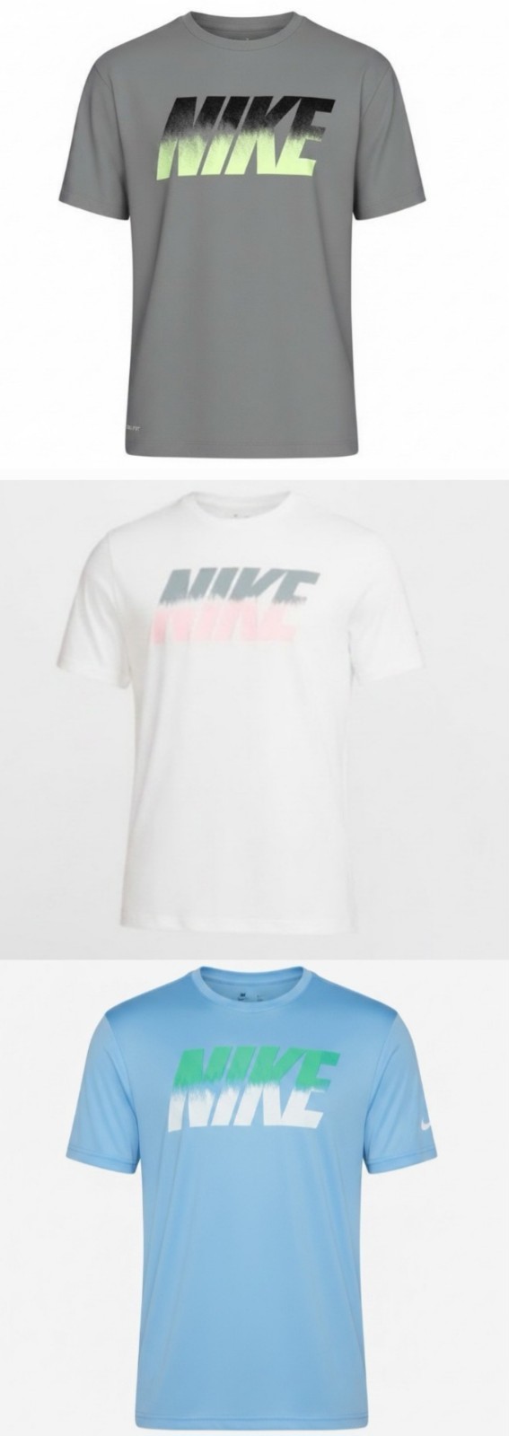Nike Swim NESSF473 Mens Short Sleeve Hydroguard T-Shirts