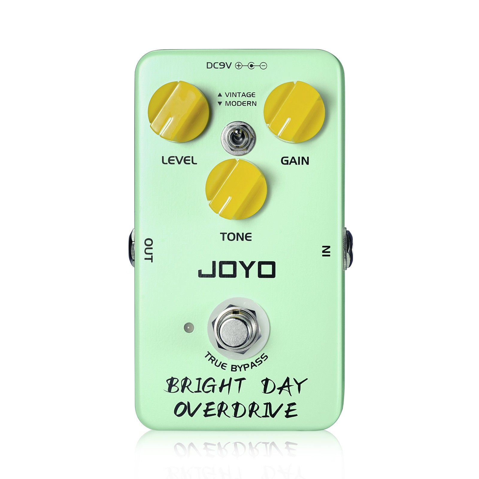 JOYO Overdrive Pedal with Modern/Retro Tone High Gain for Electric Guitar Bass