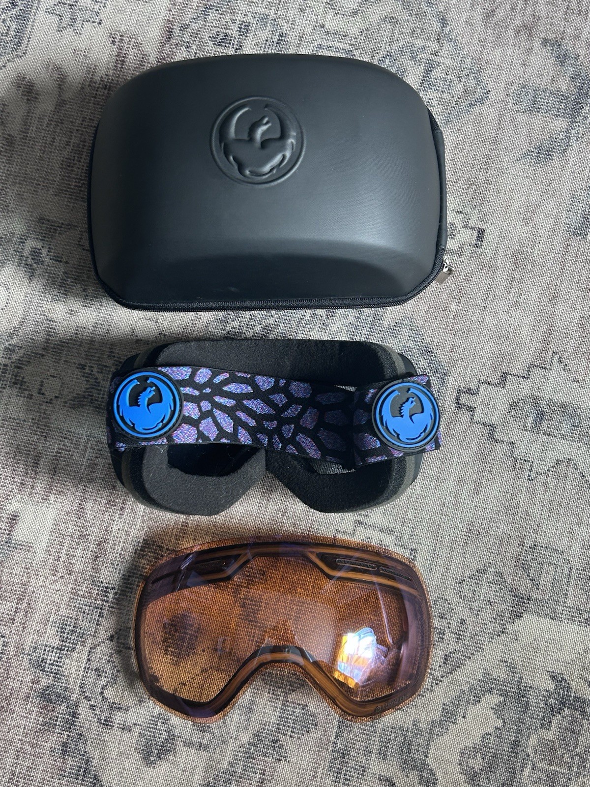 Dragon X2 Frameless Goggles - Swiftlock Tech - 2 Lenses + Case