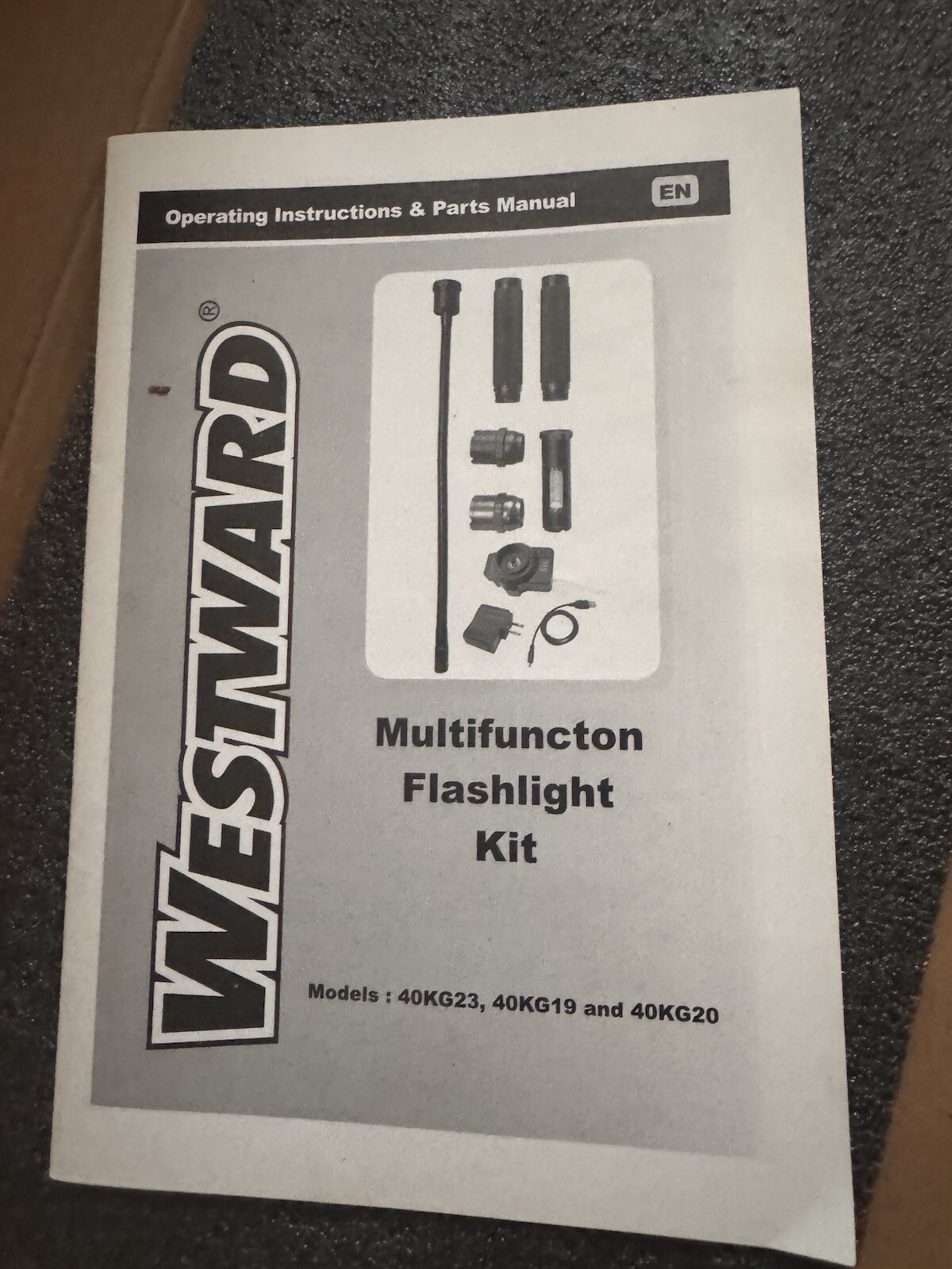Westward Flashlight Kit, Multifunction