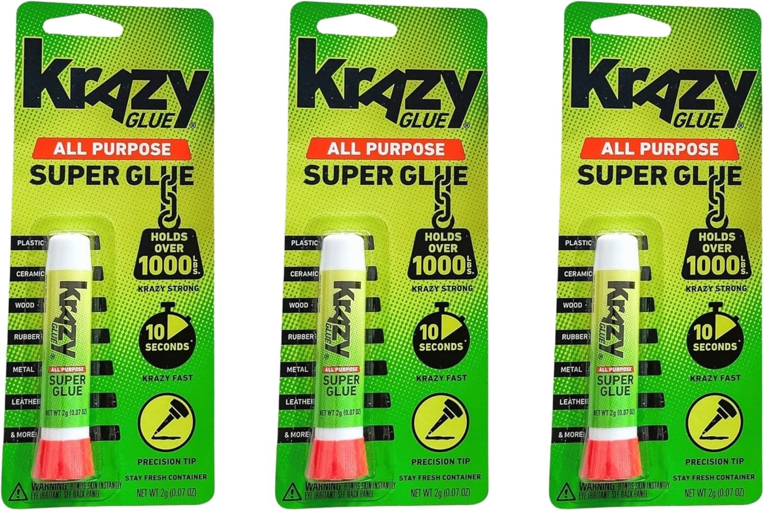 Krazy Glue Elmer's Original Crazy Super All Purpose Instant Multi
