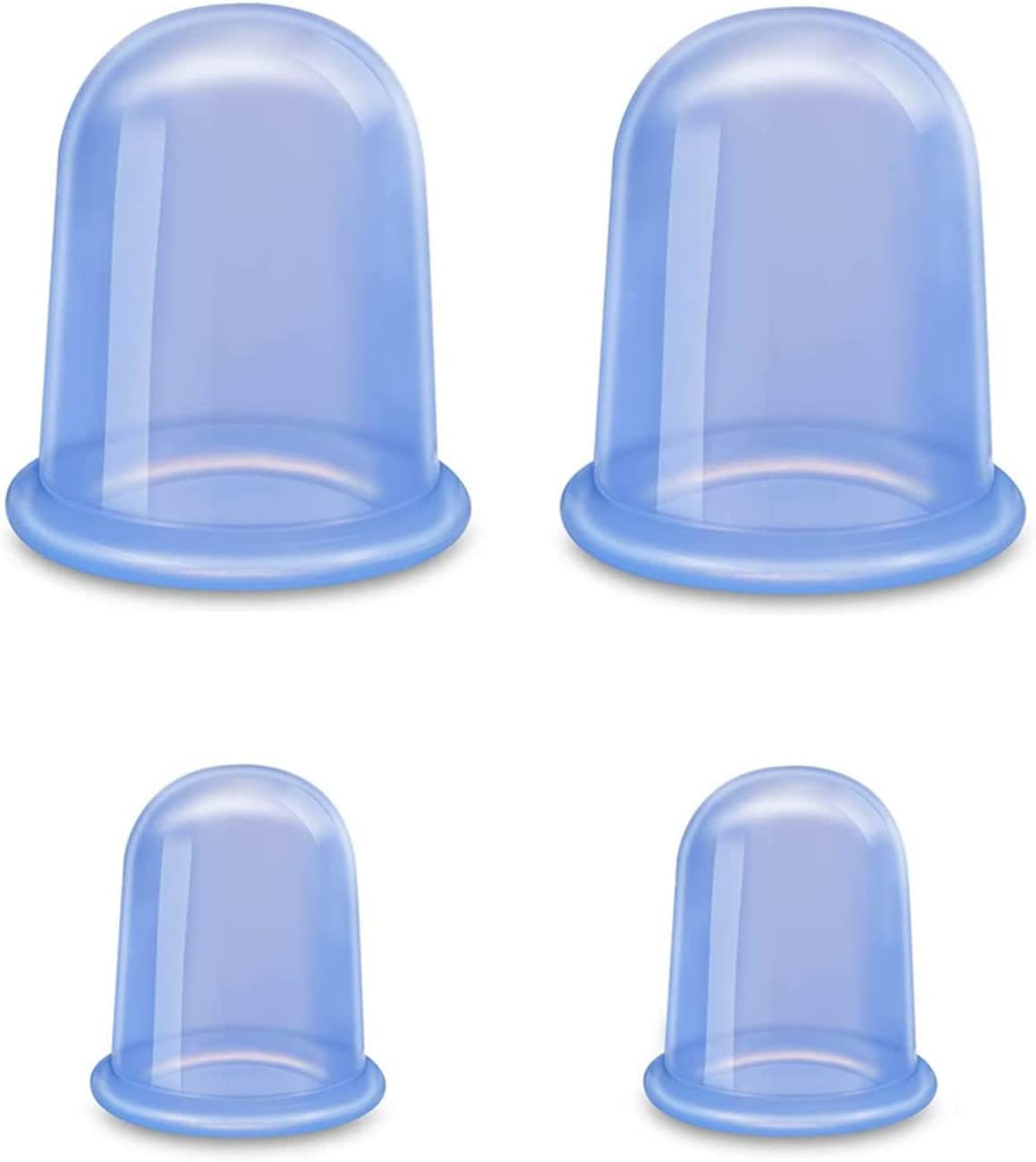 Silicone Cupping Therapy Sets, Anti Cellulite Cup Massager - Vacuum Suction Cup