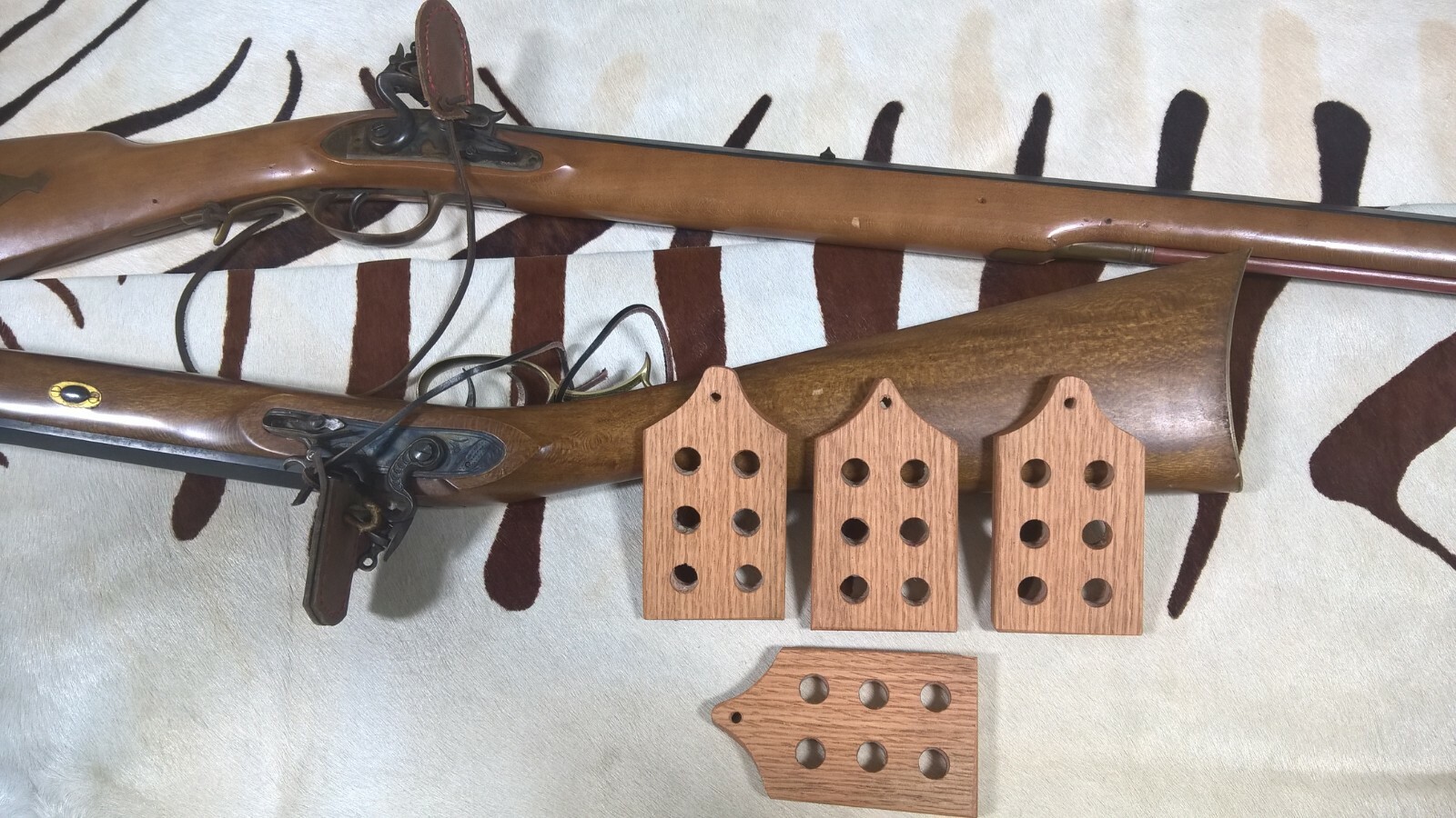 Handmade Muzzleloader Round Ball Loading Block