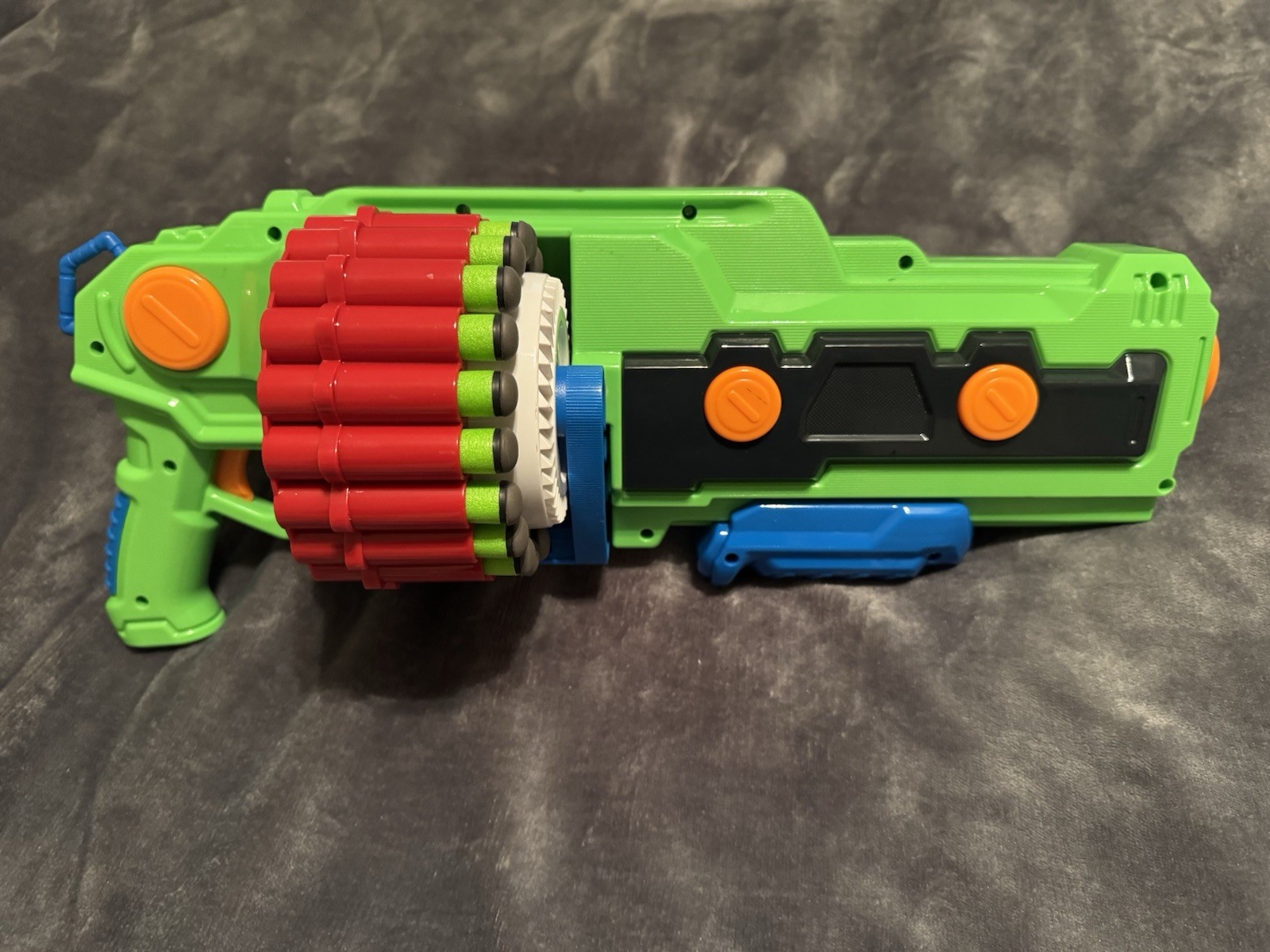 Adventure Force Decimator Double Drum Blaster Excellent Ammo Included