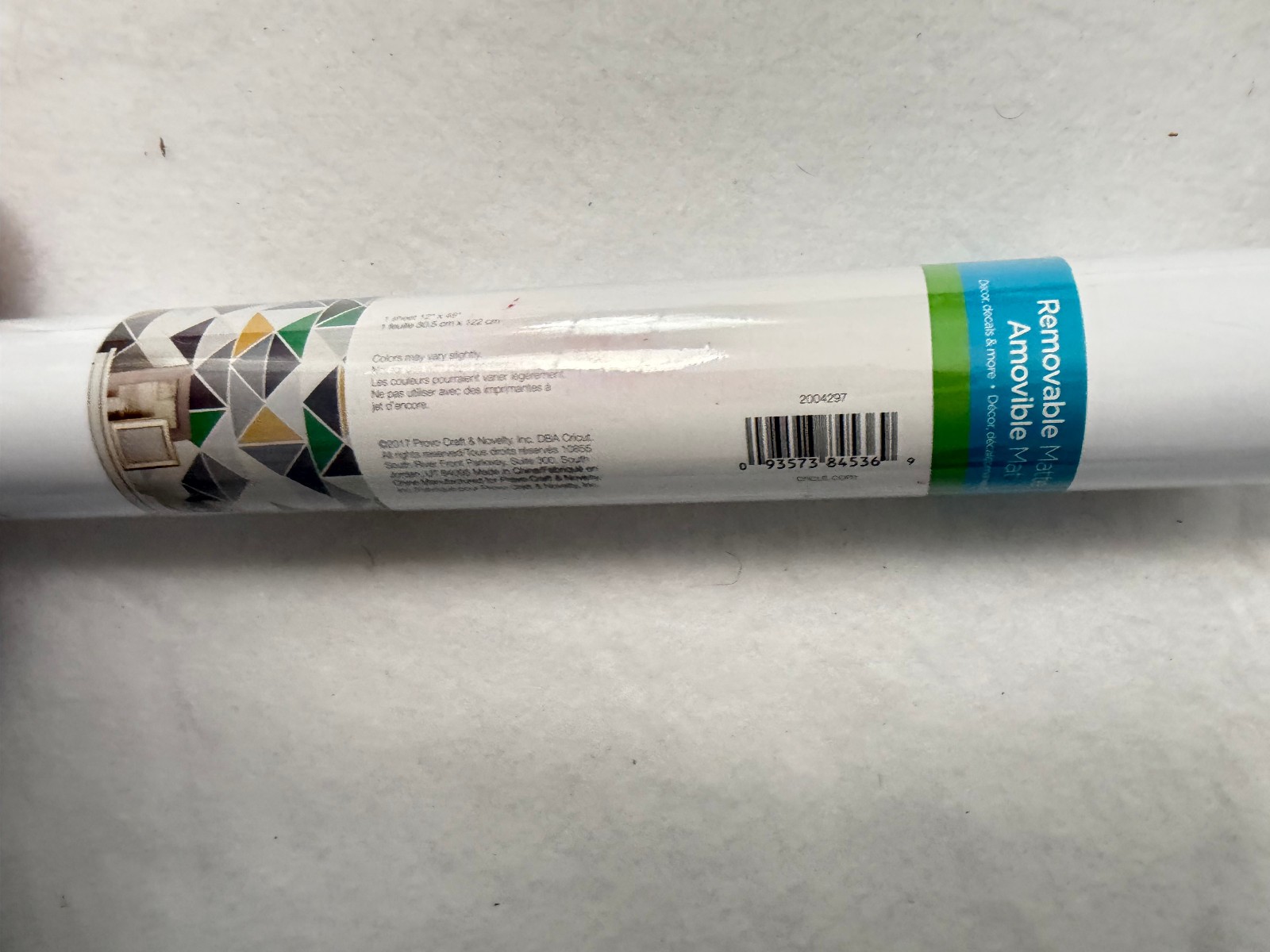 Cricut Dry Erase Vinyl 12x48 Roll NEW