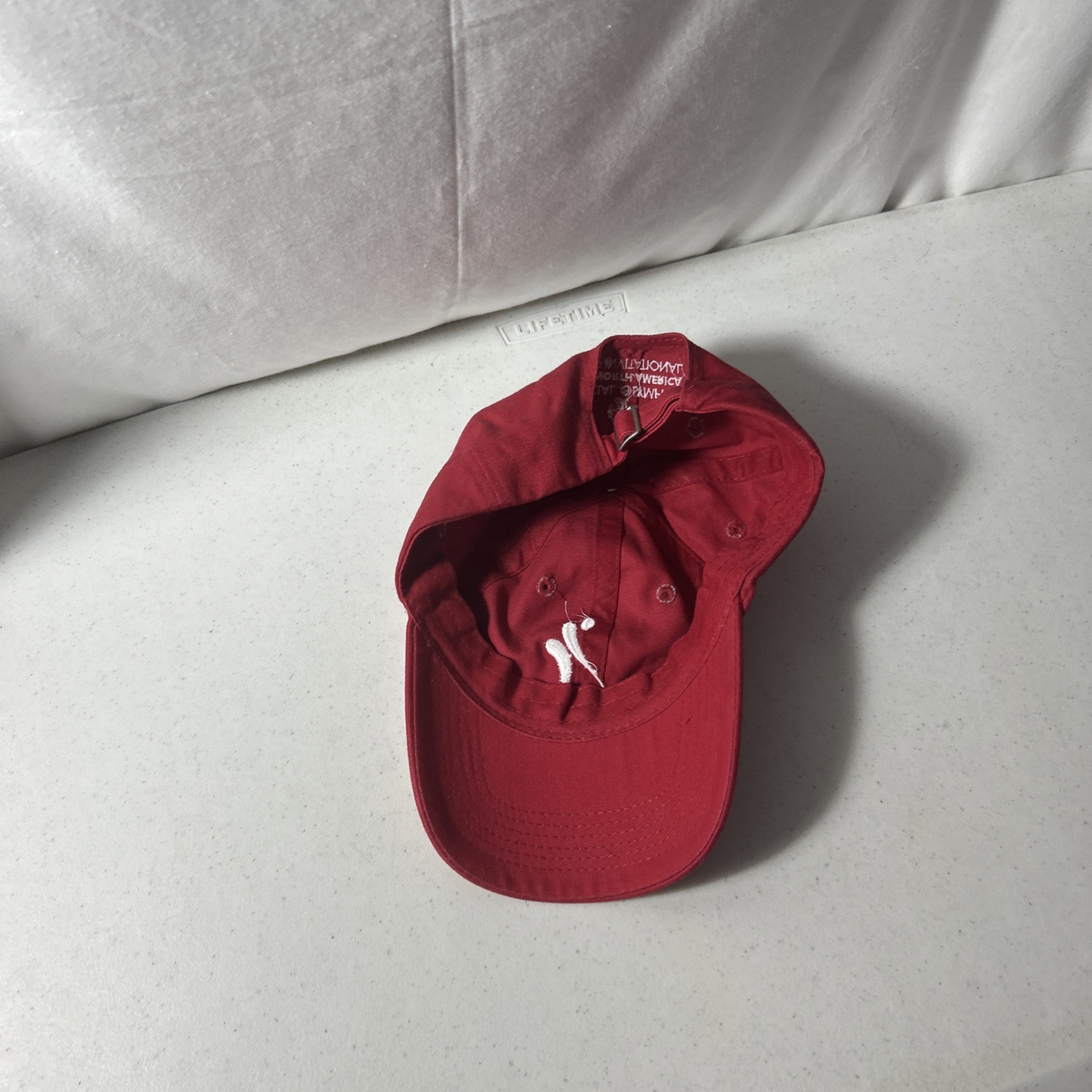 Special Olympics 2013 North America Golf Invitational Adjustable Strap Red Hat