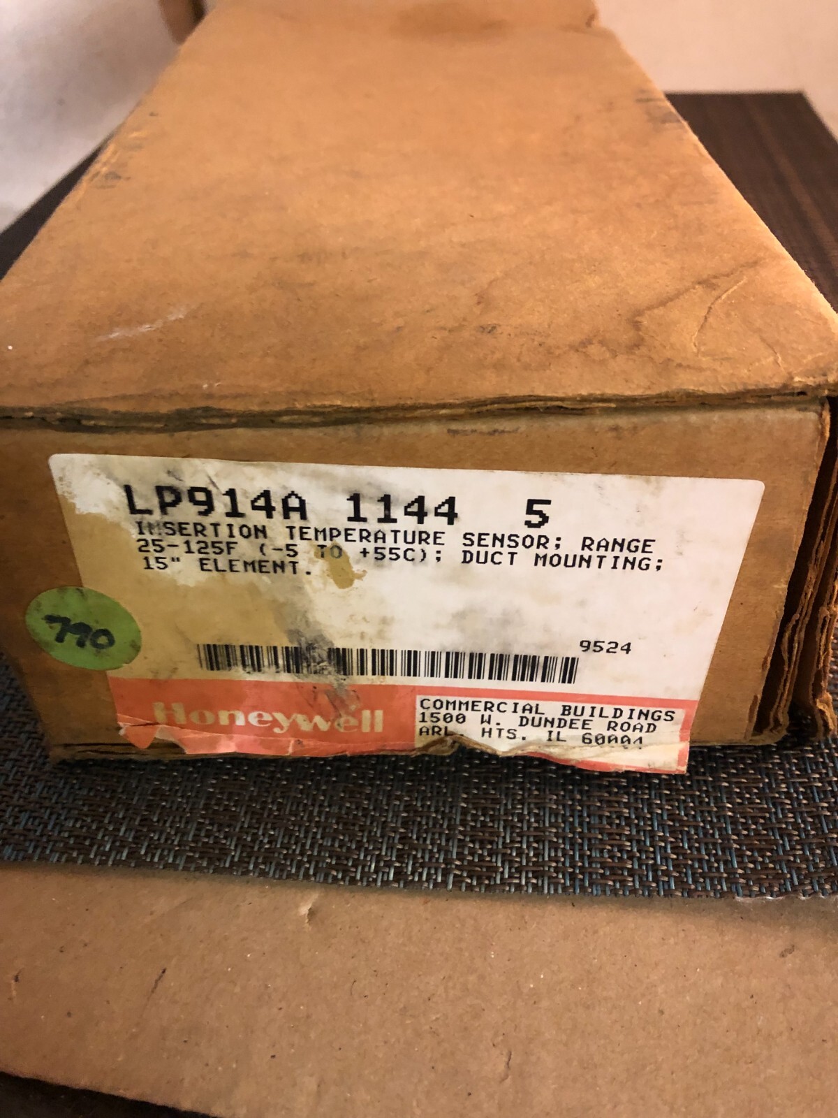 Honeywell LP914A1144 Temp Sensor NEW!