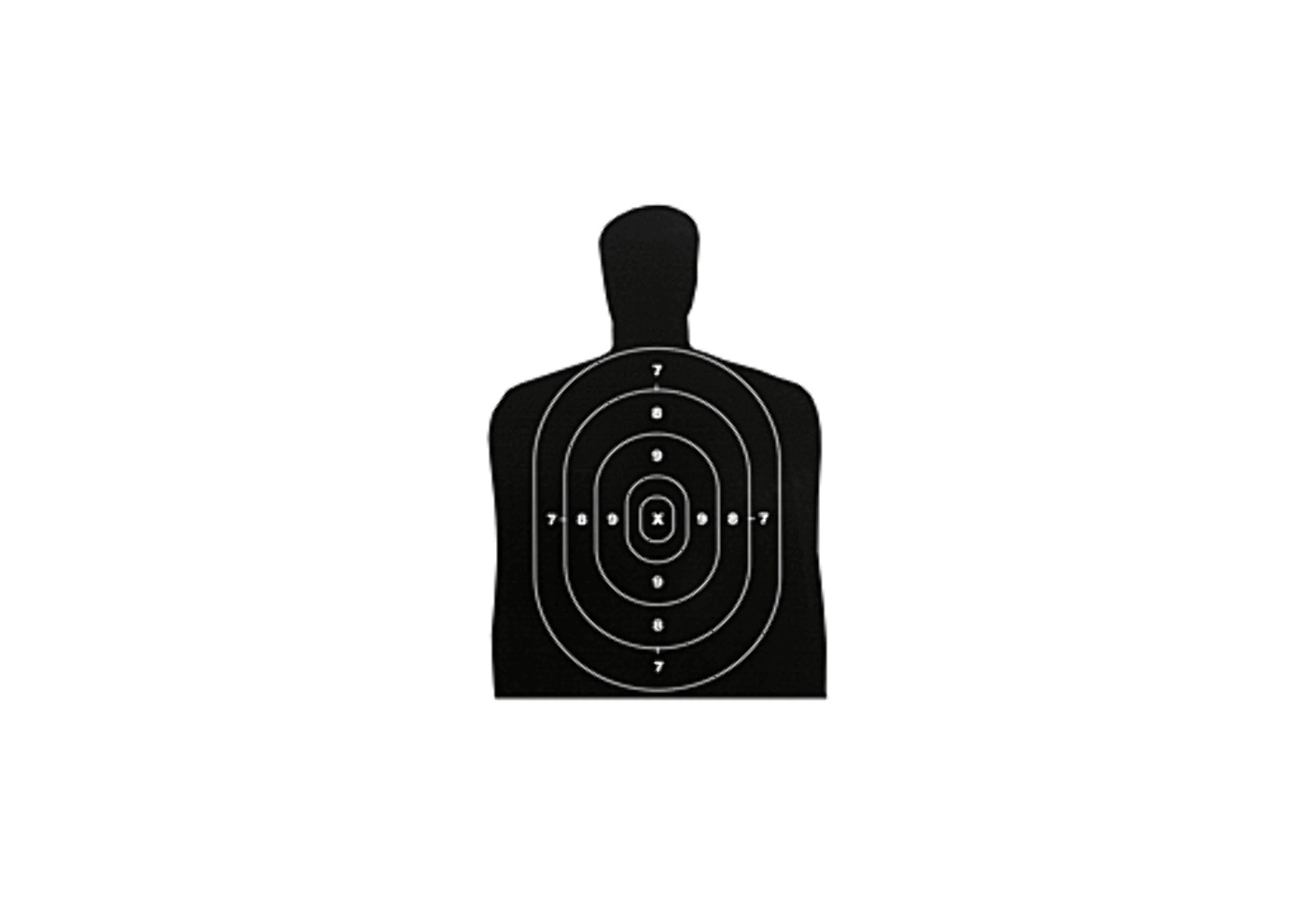 Target, Silhouette, BC27 10-pk 12"x18"