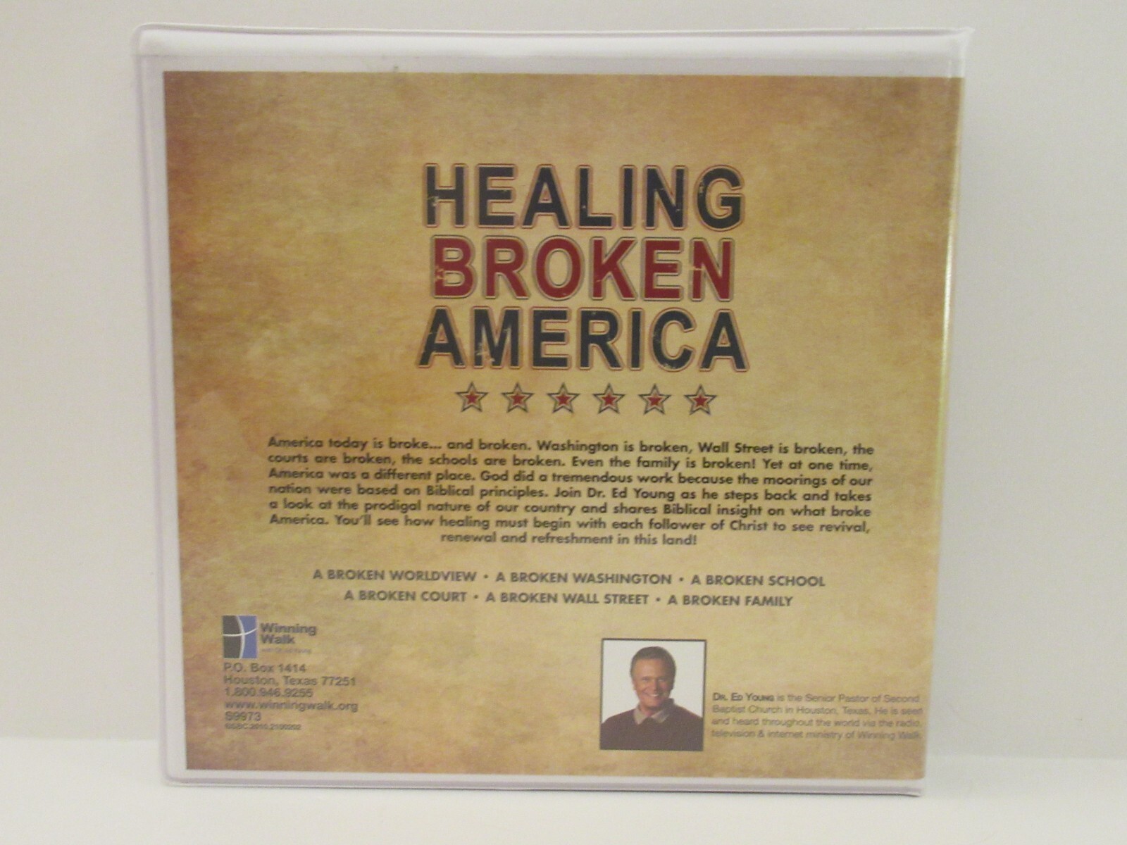 Dr. Ed Young - Healing Broken America (CD) 6-Disc Set