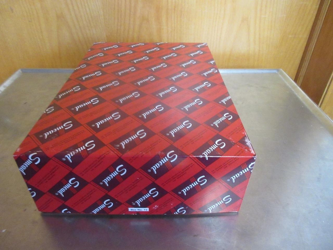 BOX OF 100 SMEAD 27134 HEAVYWEIGHT END TAB FOLDERS MANILA LEGAL ET2-153C 11PT ML