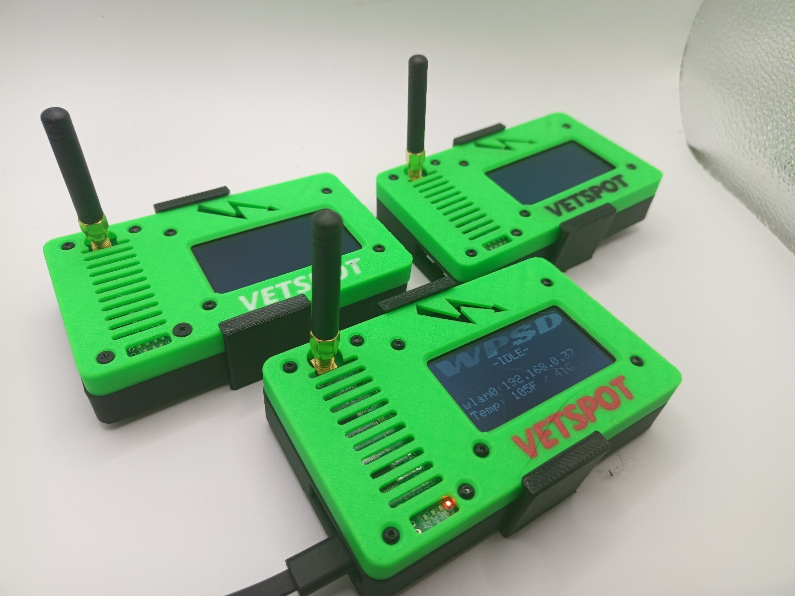 VETSPOT MMDVM For DMR P25 YSF DSTAR Raspberry Pi Zero 2W 2.4 Screen