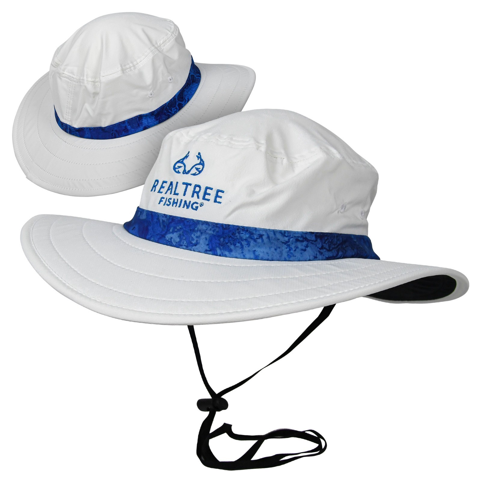 Realtree Fishing Boonie Cap (OSFM)- White