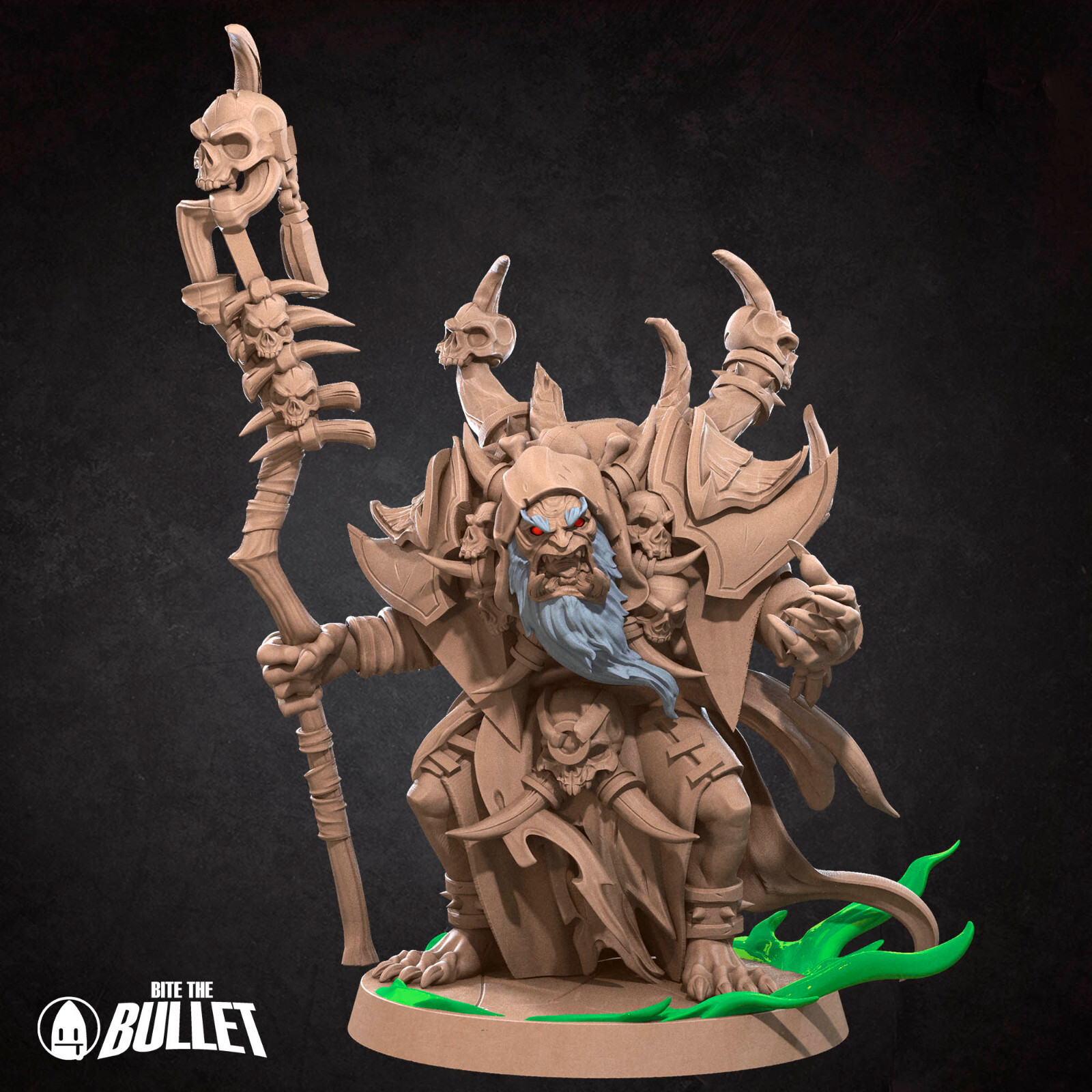 Orc Hero - Warlock / Sorcerer - Bite the Bullet - Dungeons and Dragons