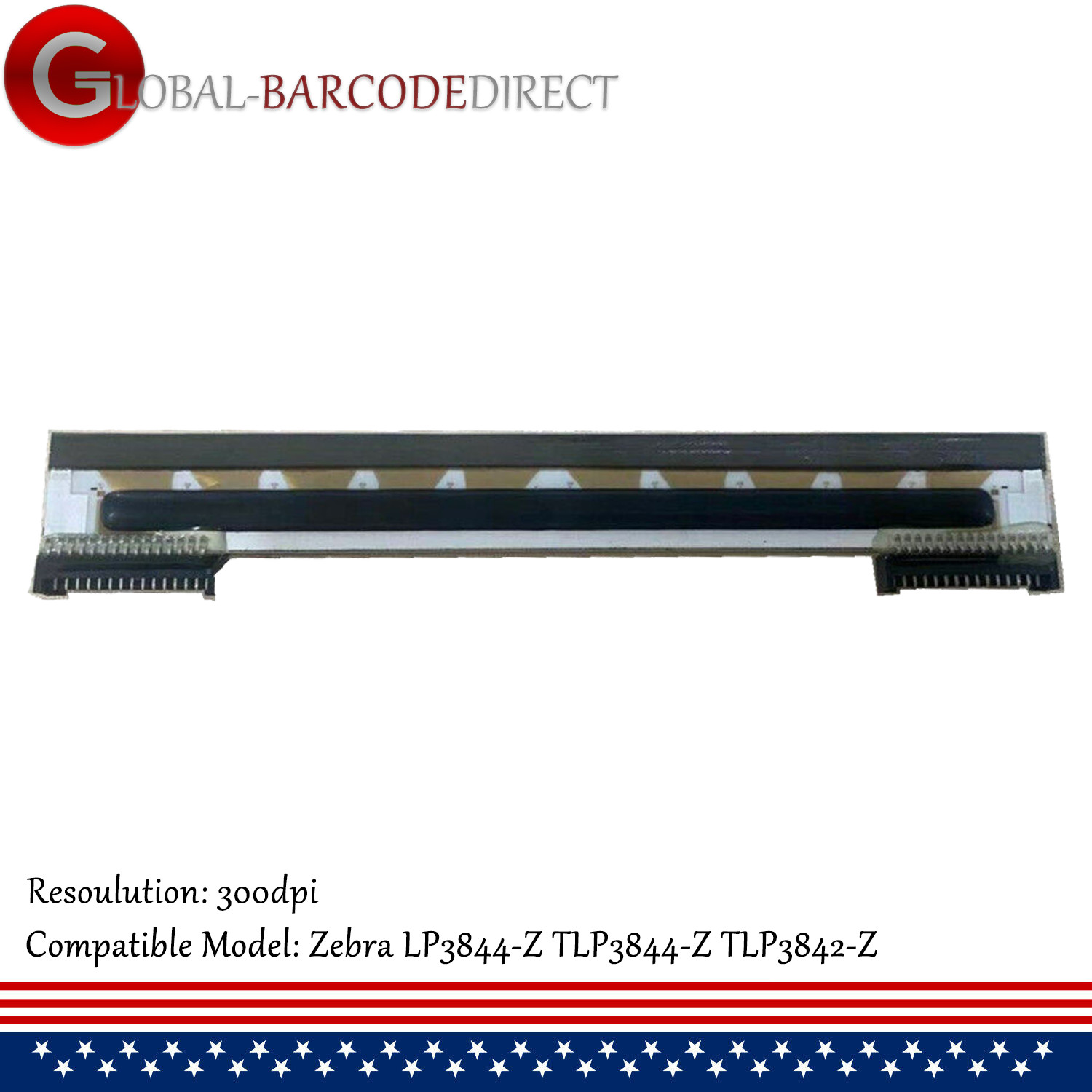 PrintHead 300dpi Replacement for Zebra LP3844-Z TLP3844-Z TLP3842-Z