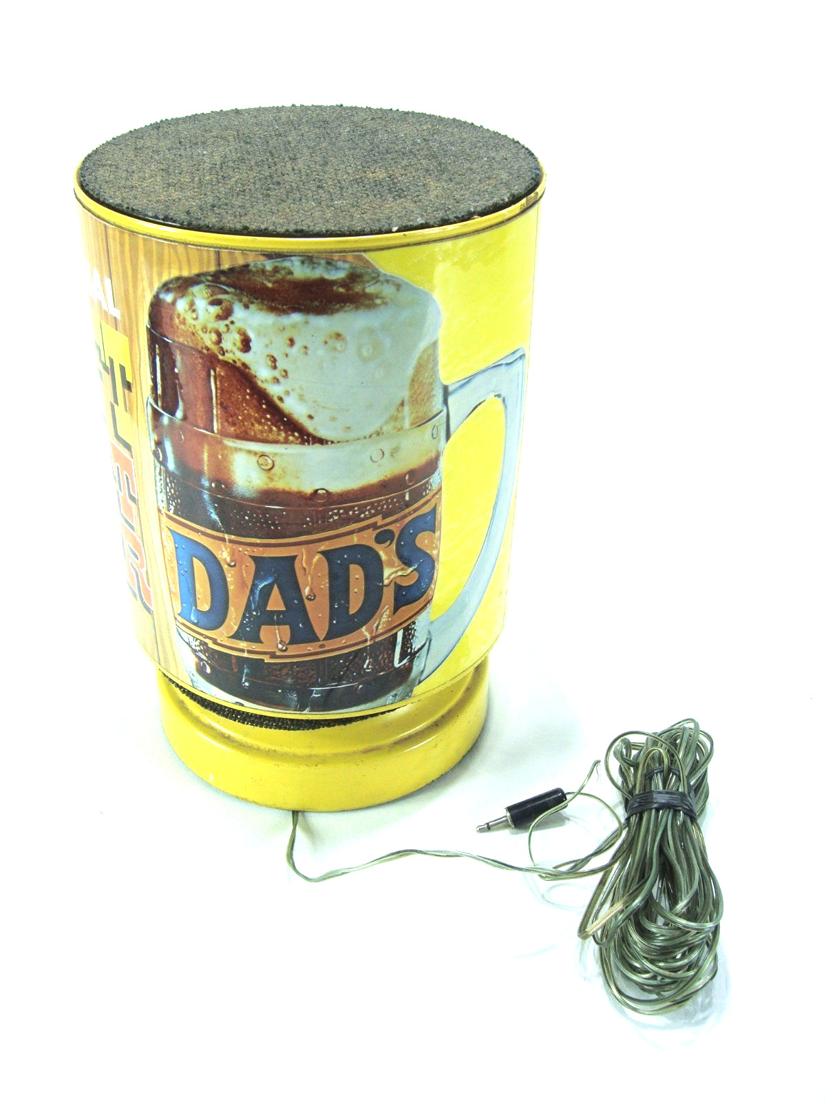 DADS ROOT BEER Draft Large Can Depiction Desk Speaker Accent Electronics