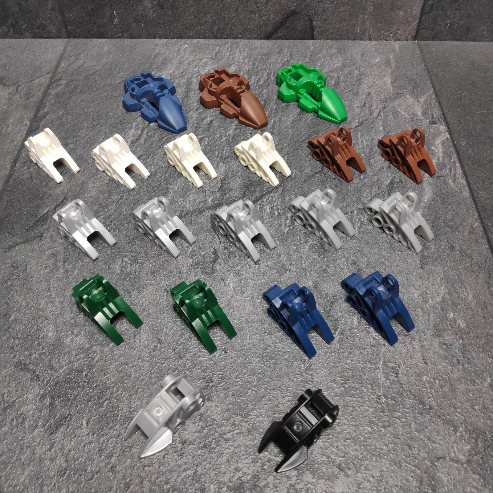 20x Lego Bionicle Feet Small Various Bundle Collection