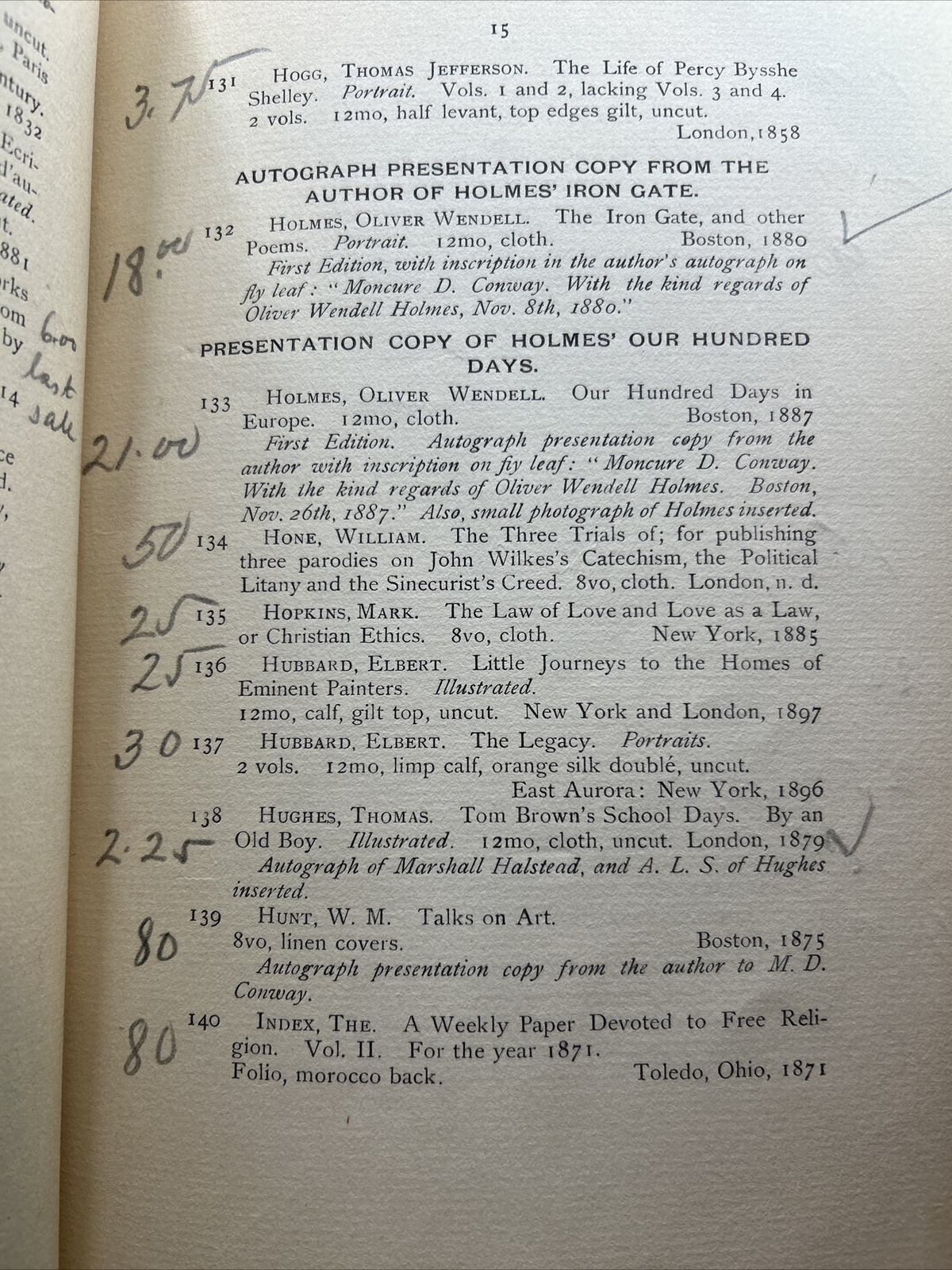 Henkels Catalog: Eustace Conway Collection- May 24, 1916