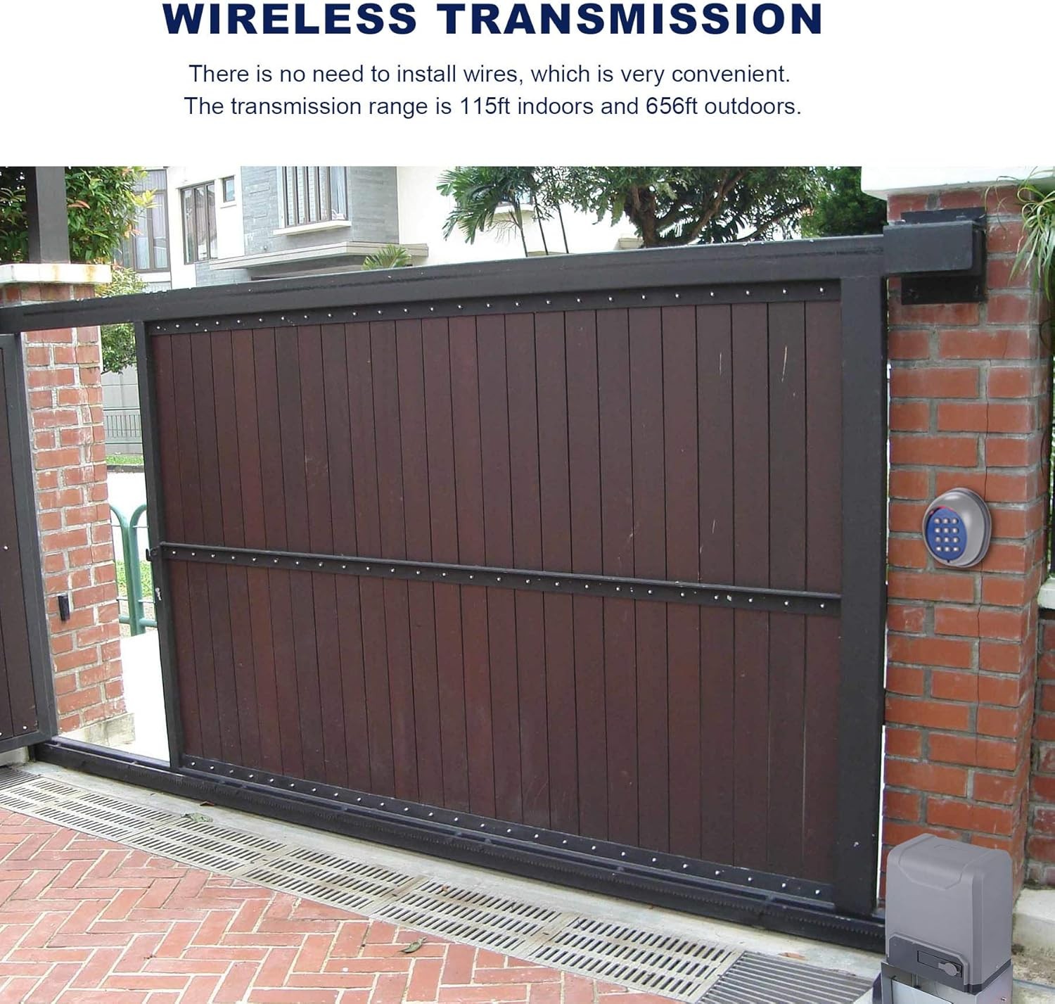 Wireless Automatic Password Access Control System Remote Control Panel