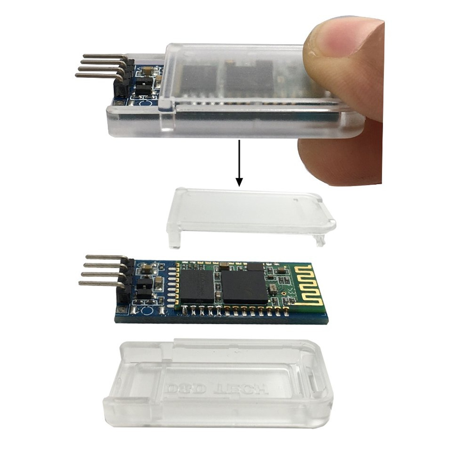 DSD TECH HC-06 Wireless Bluetooth Serial Transceiver Support Module Slave and...