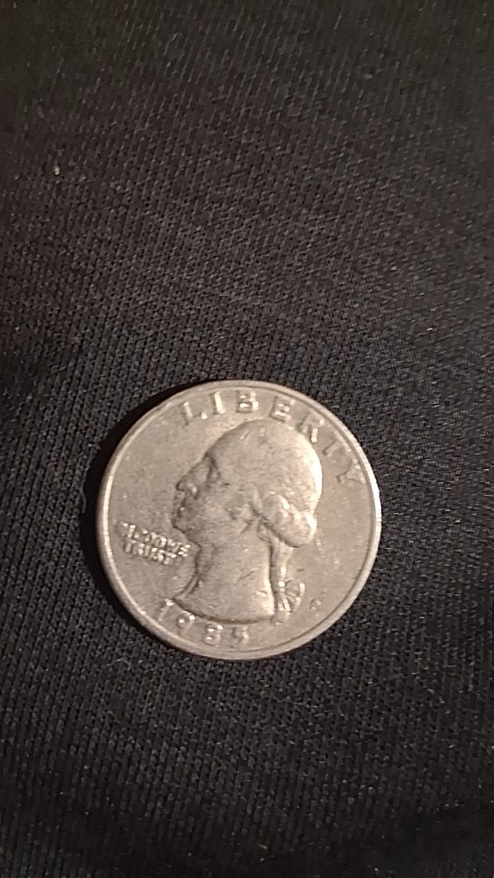 1985-P Washington quarter Error Coin