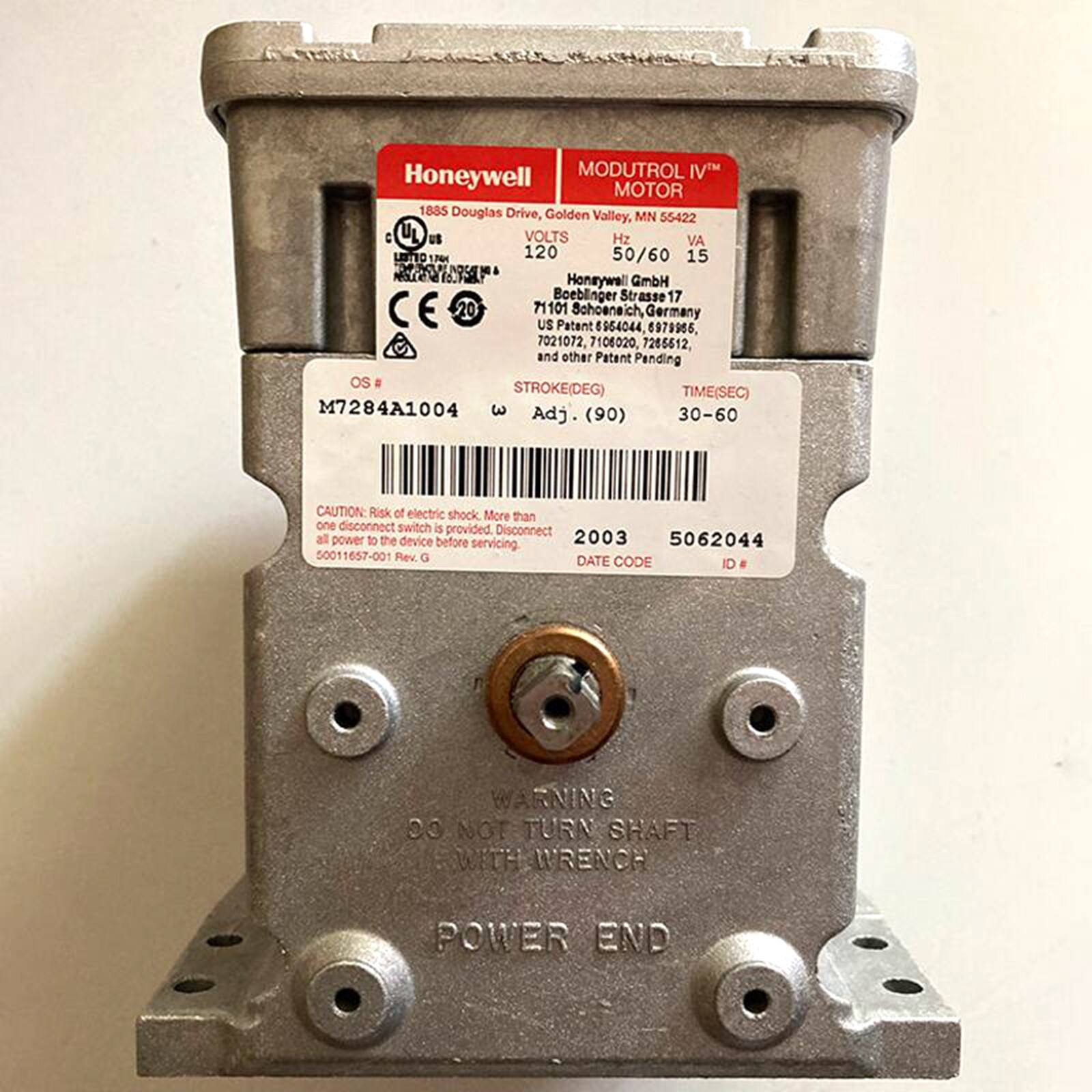 New Honeywell M7284A1004 Damper Actuator