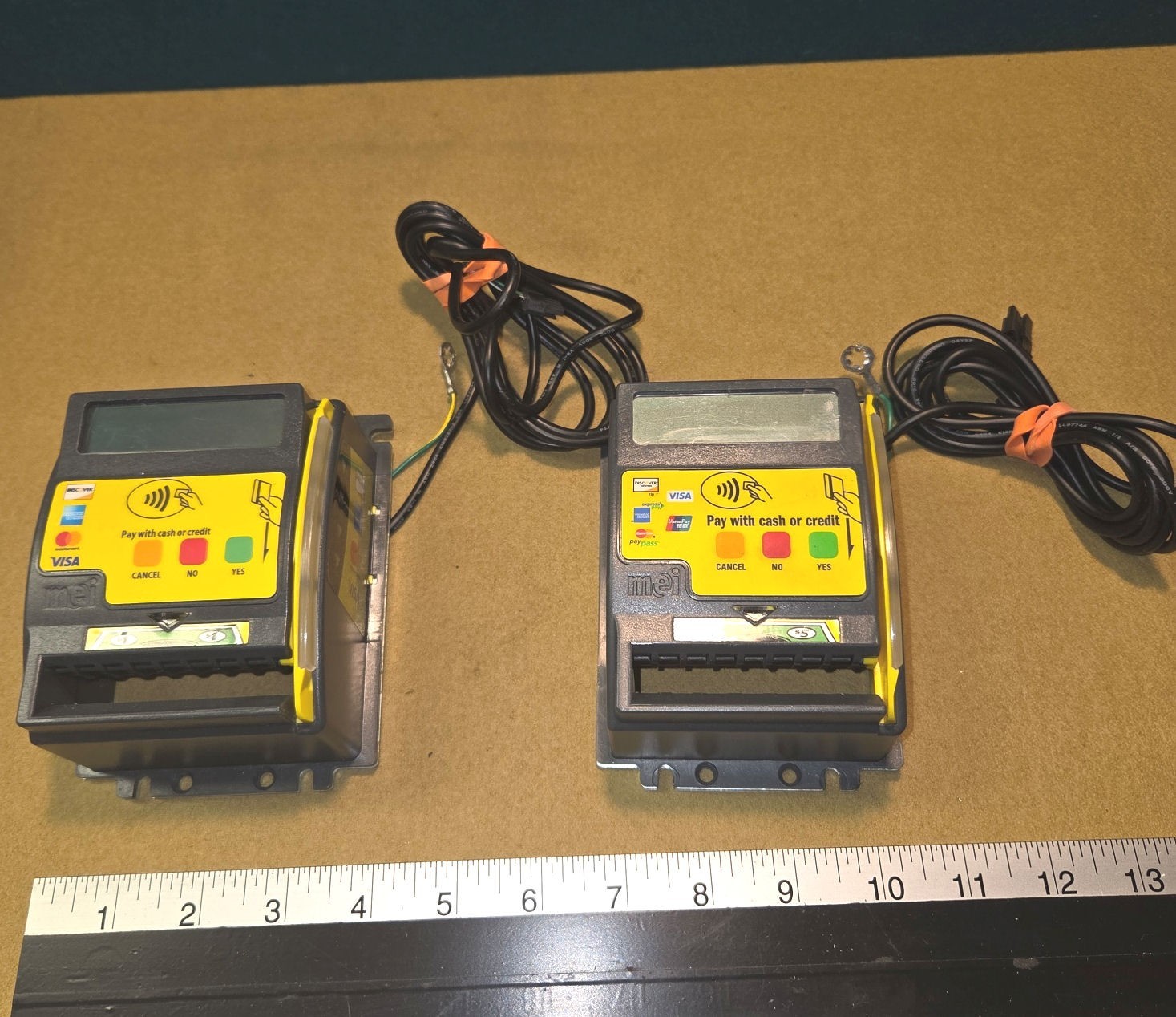 Mei Mars vending machine 4IN1 credit card reader qty. 2 for 1 price -Tested good