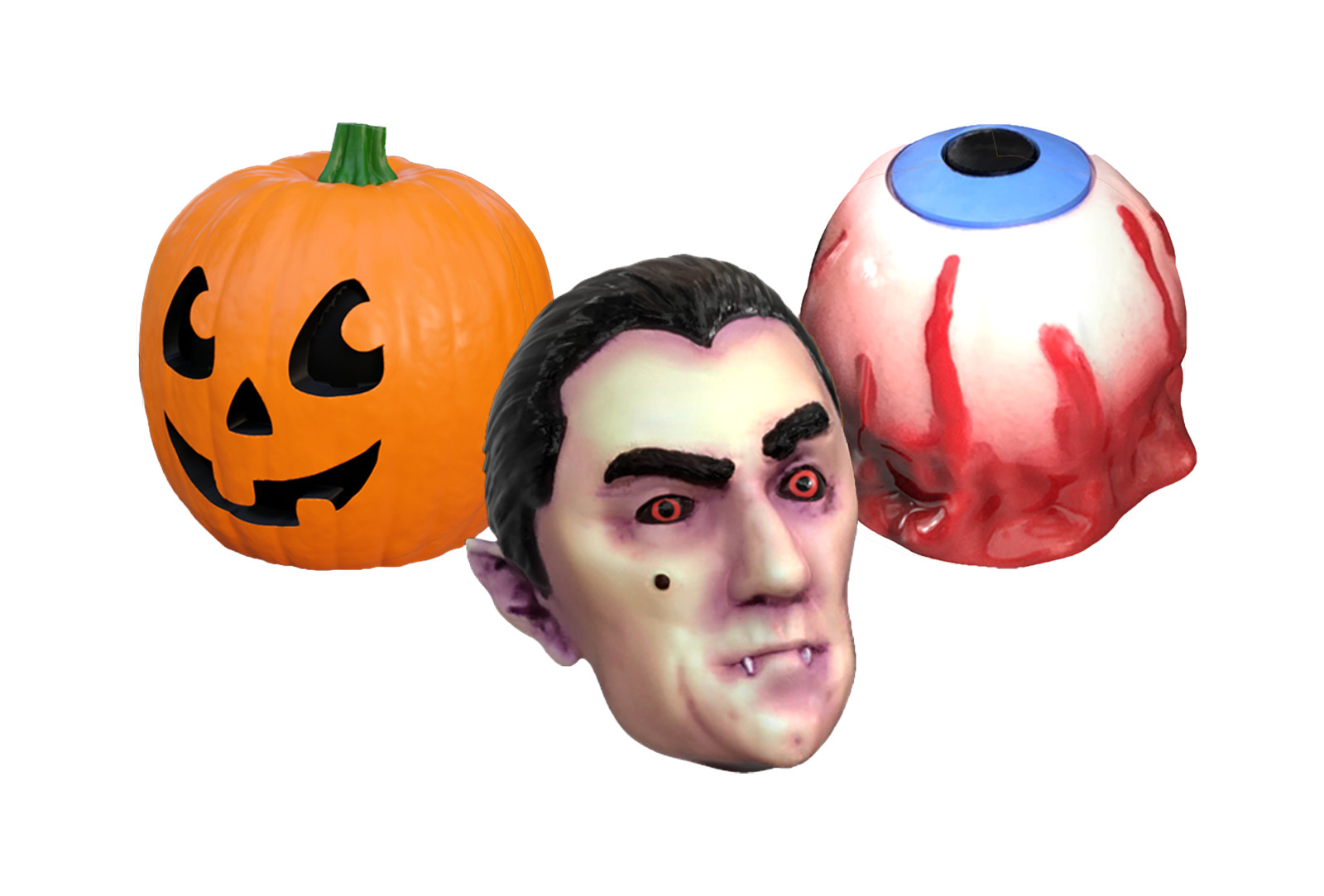 Xentric Guitars® - HAUNTED HALLOWEEN Series Resin Shaped Knobs