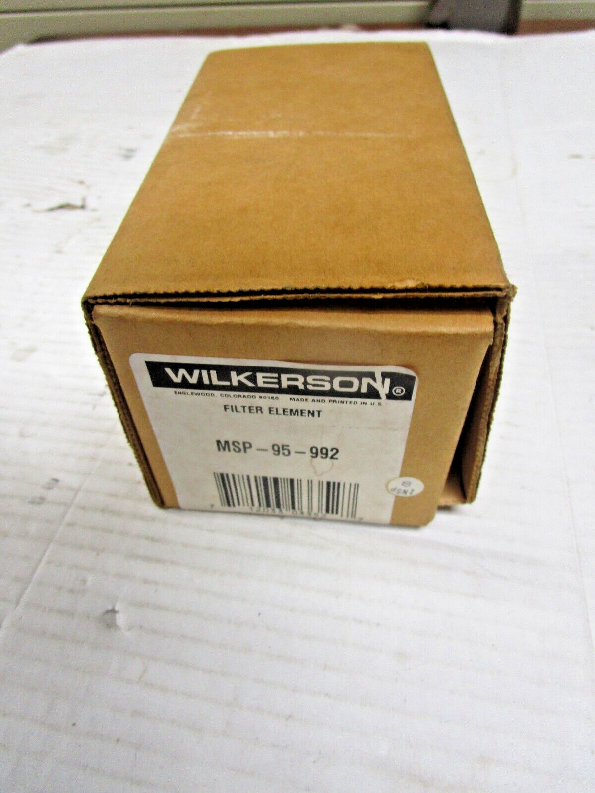 MSP-95-992 WILKERSON FILTER ELEMENT