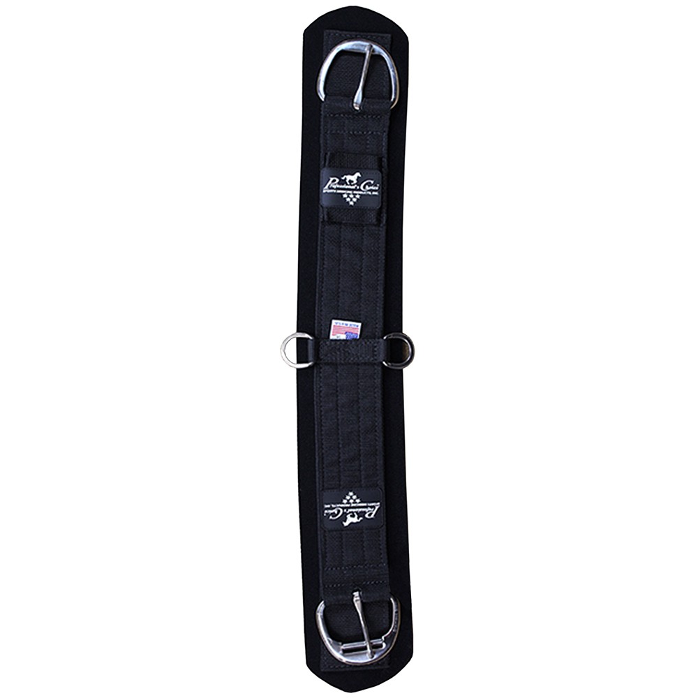 34PC 32 Inch Black Professional Choice Smx Western Horse Cinch Girth Ss Roller