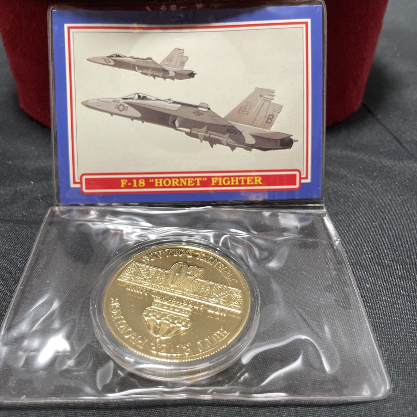 F-18 “ Hornet” Fighter, Souvenir Coin